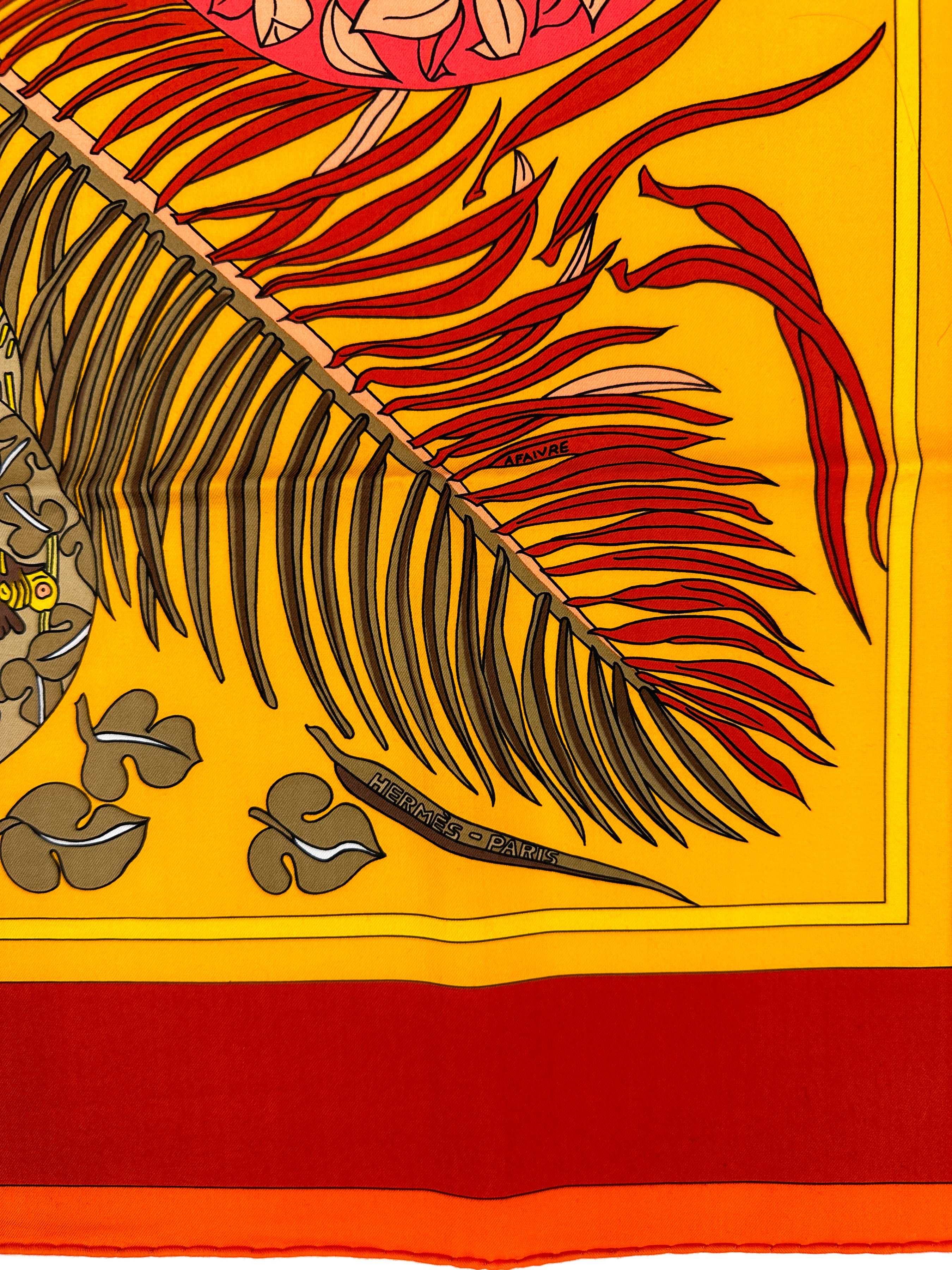 Hermès Gardiens des Arbres Cotton 70