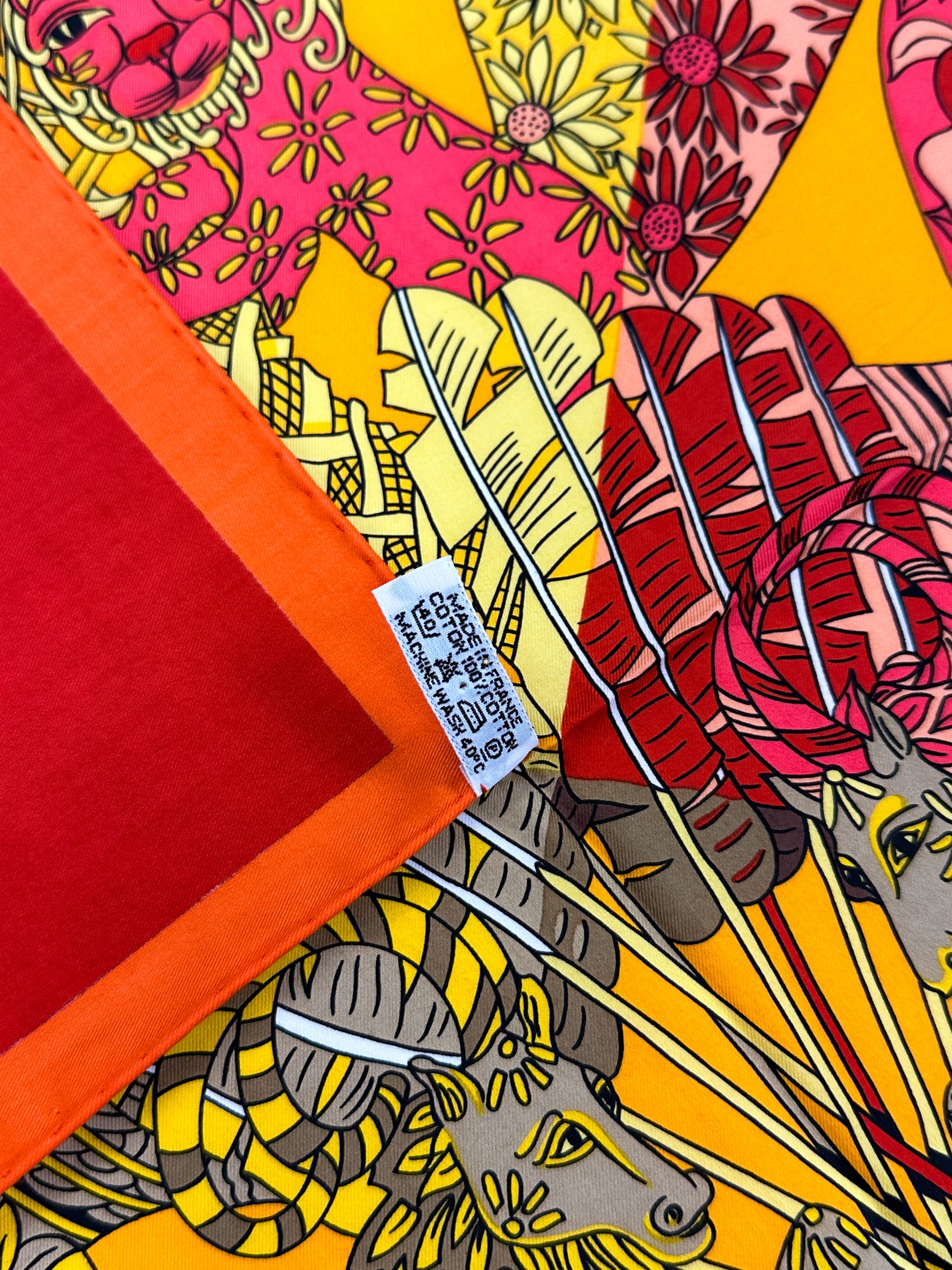 Hermès Gardiens des Arbres Cotton 70
