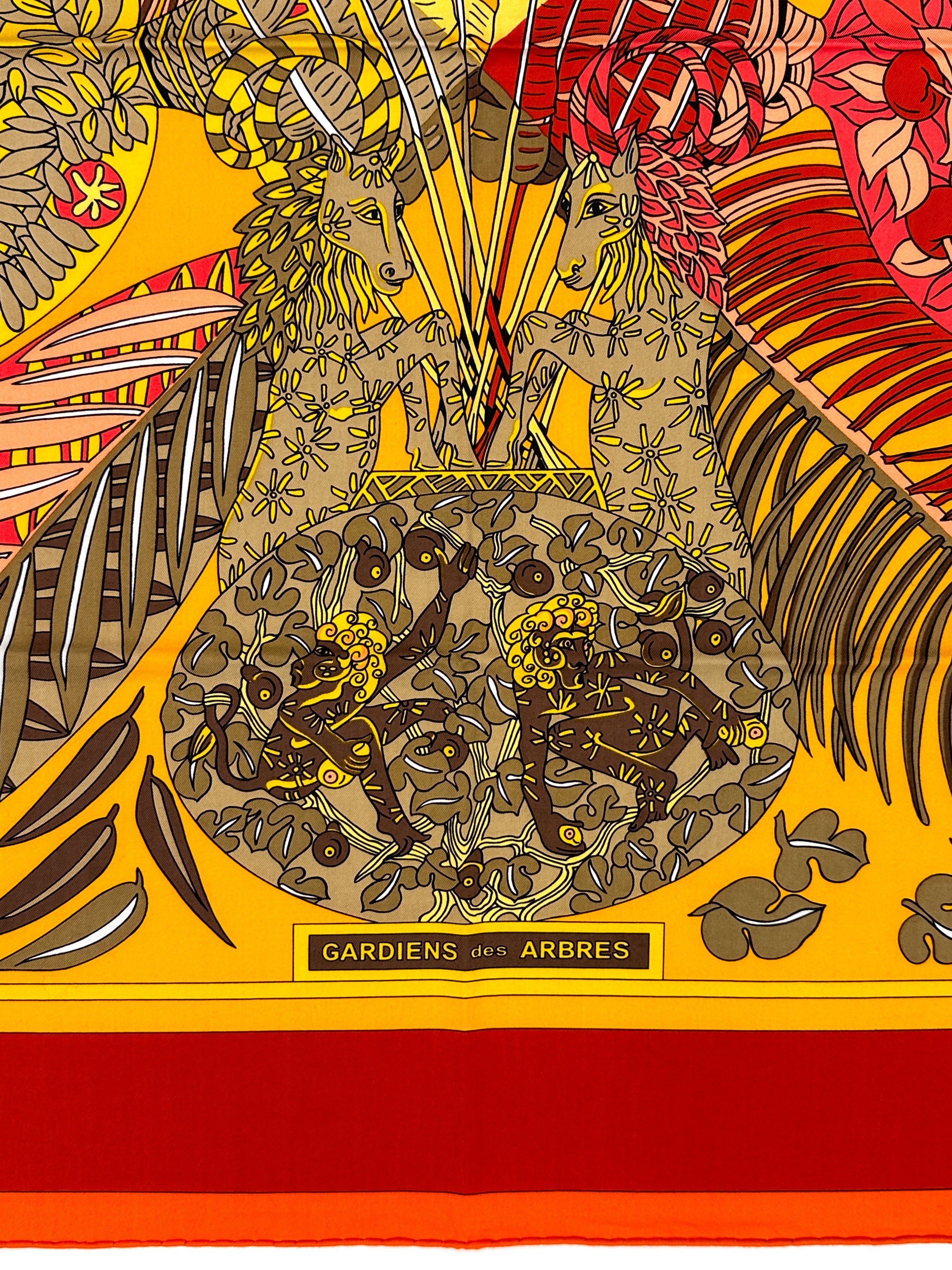 Hermès Gardiens des Arbres Cotton 70