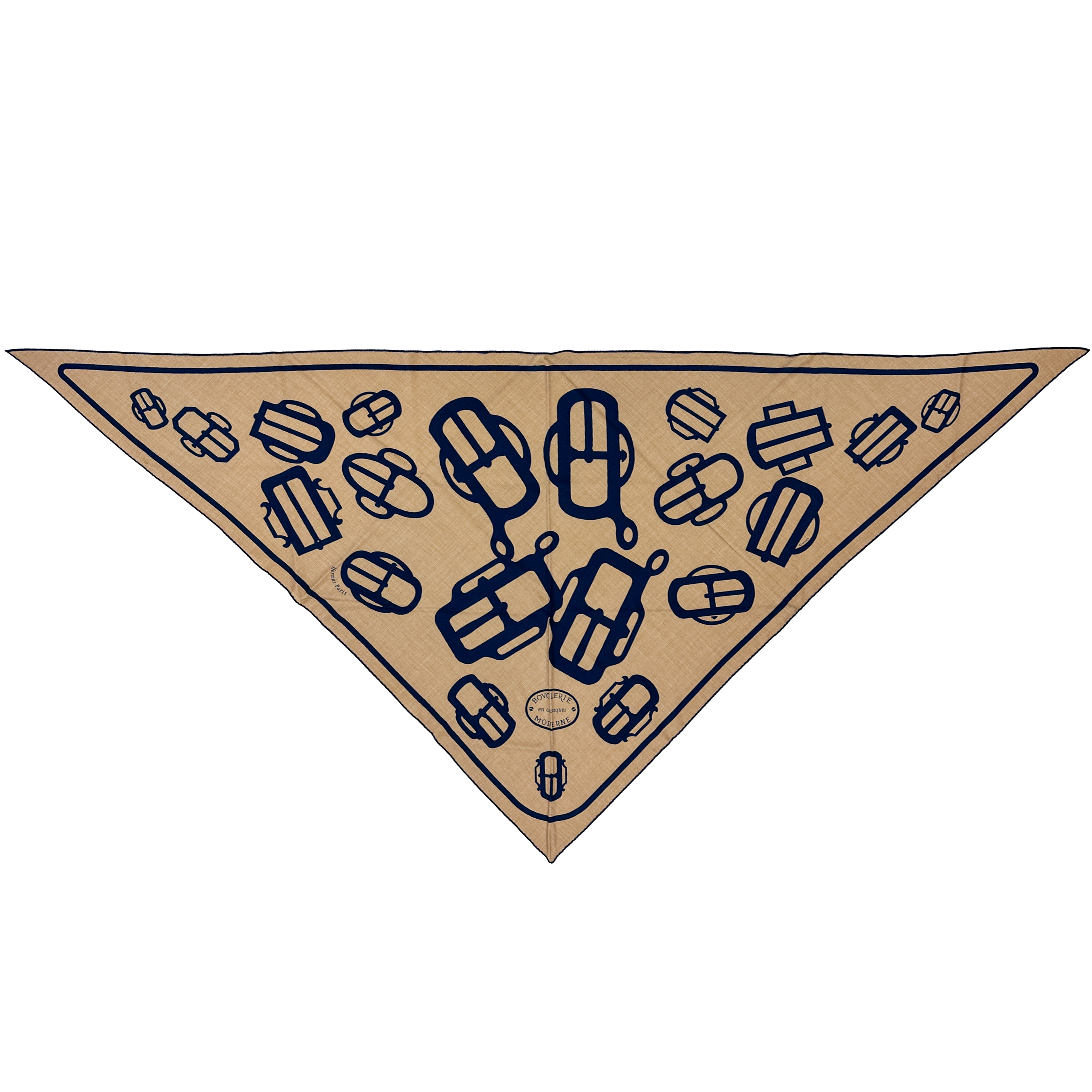 Hermès Bouclerie Moderne Cashmere Silk Giant Triangle