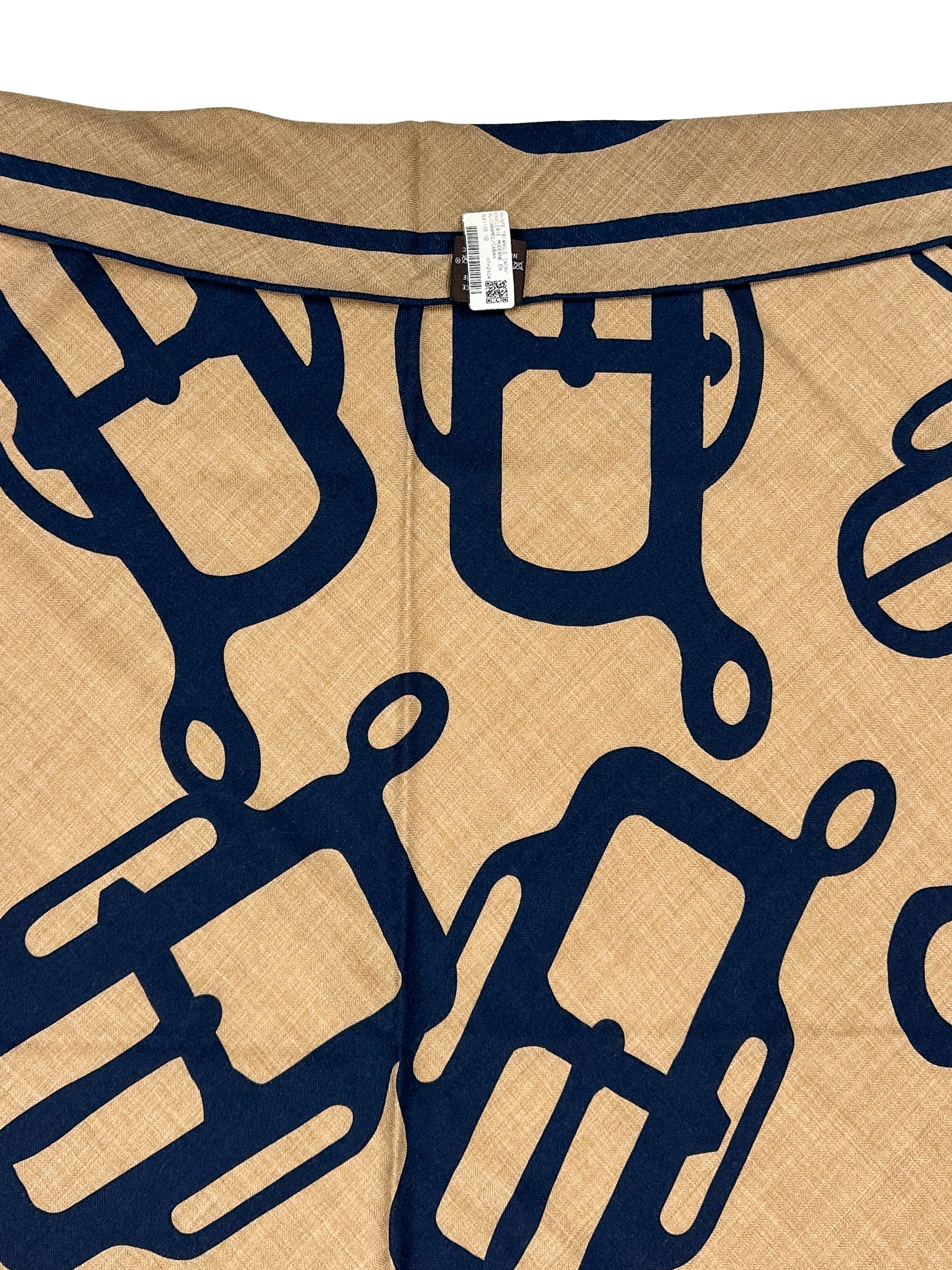 Hermès Bouclerie Moderne Cashmere Silk Giant Triangle