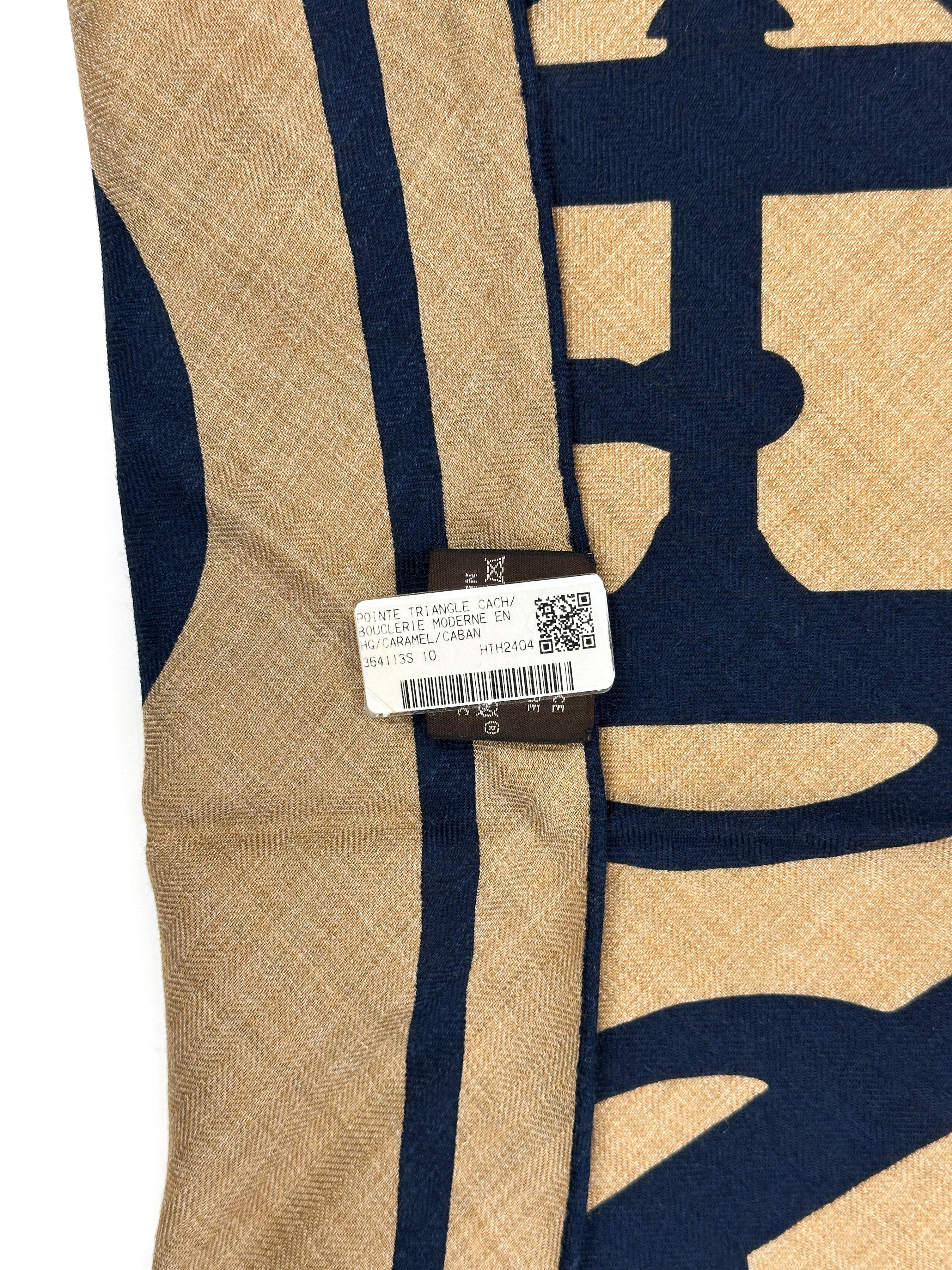Hermès Bouclerie Moderne Cashmere Silk Giant Triangle