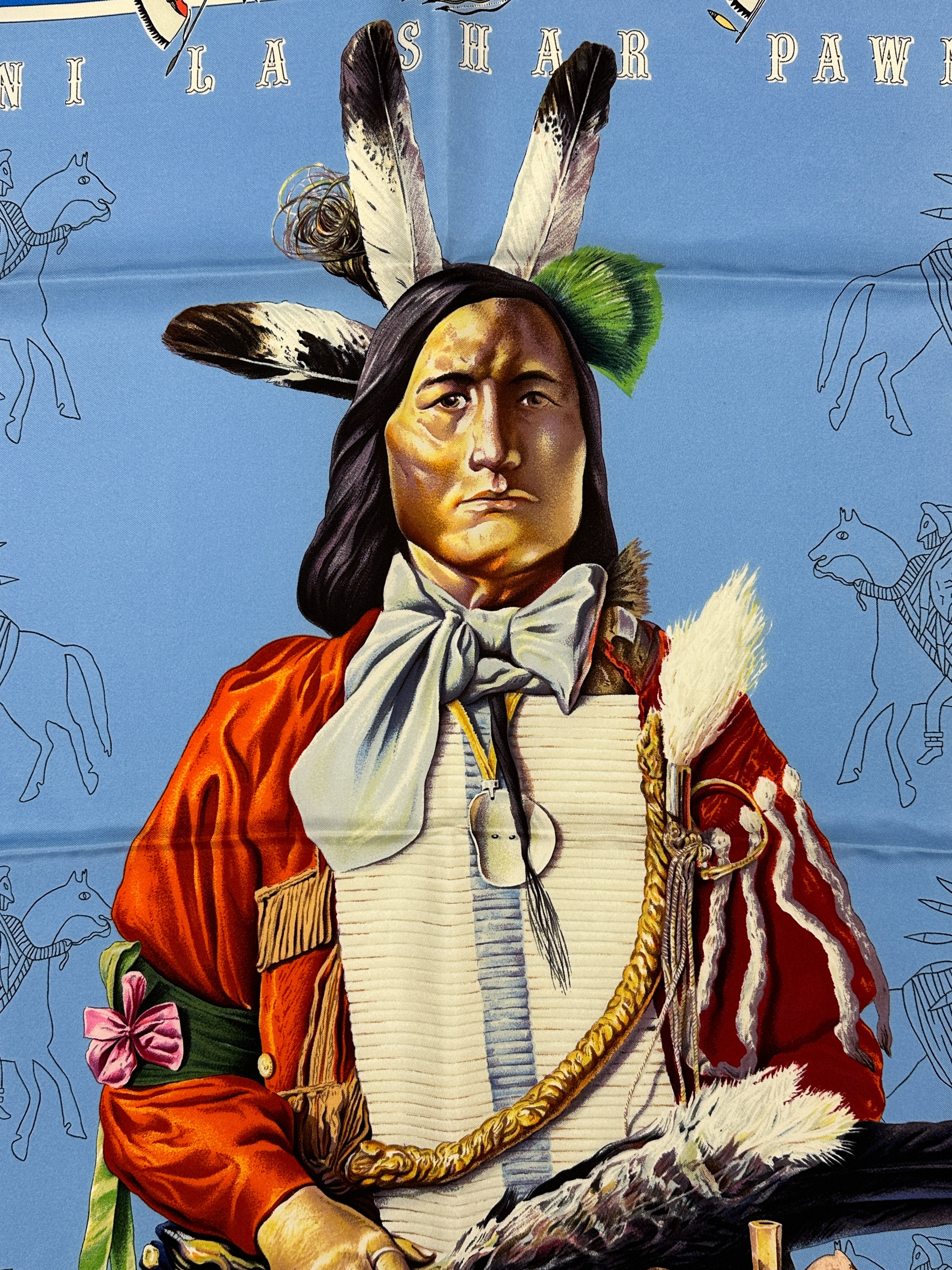 Hermès Pani La Shar Pawnee 90