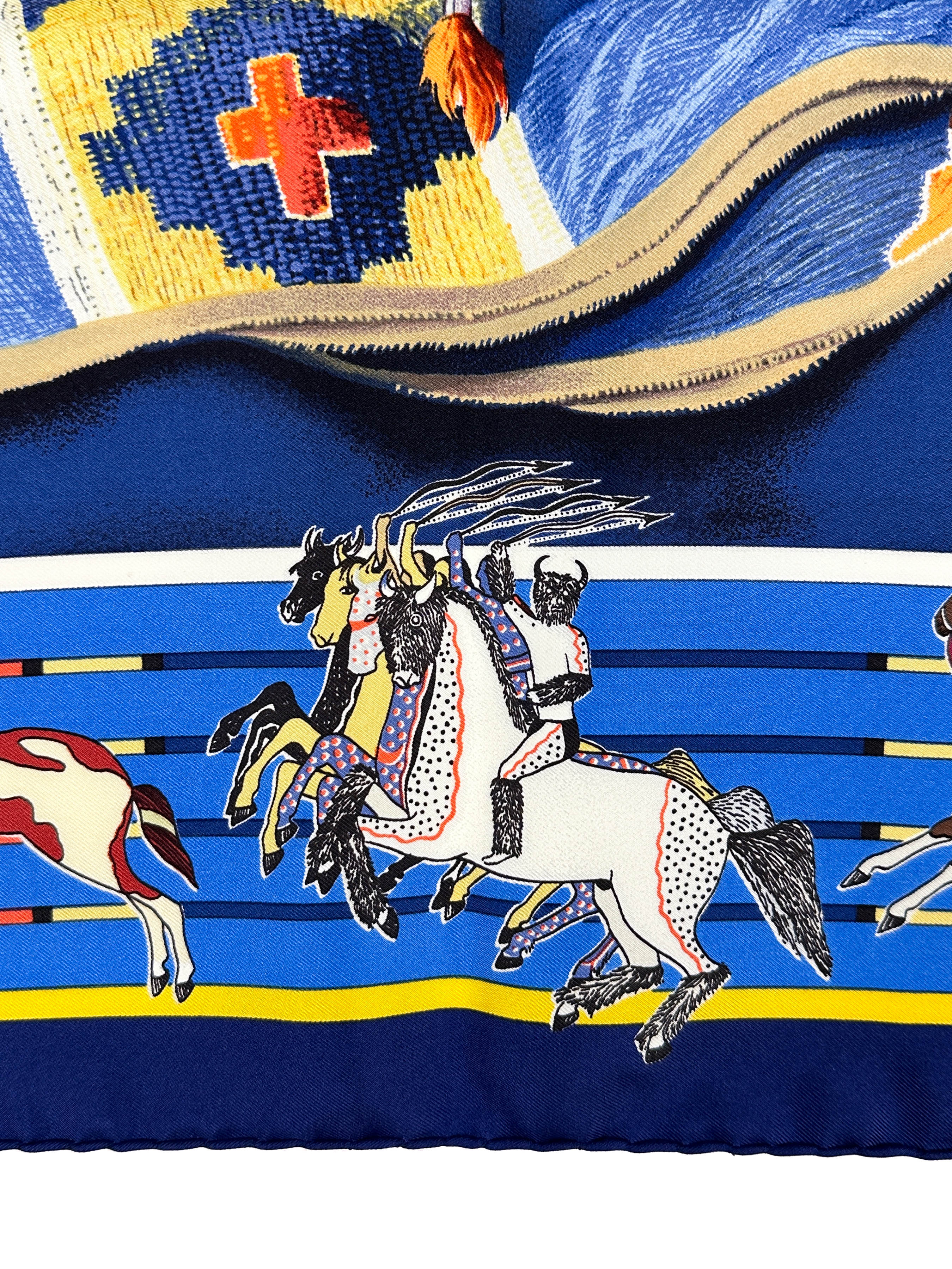 Hermès Pani La Shar Pawnee 90