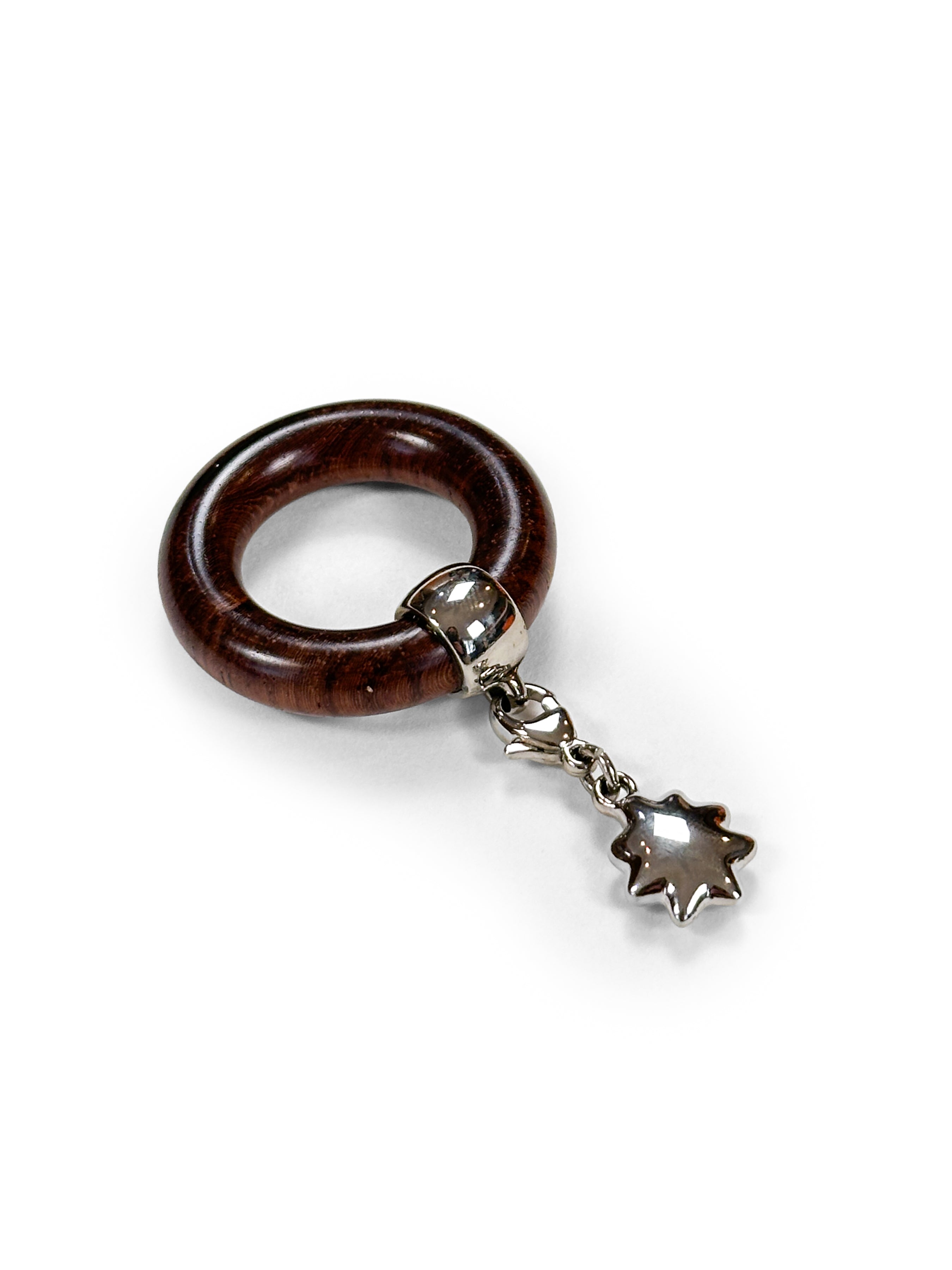 Hermès Wooden Scarf Ring