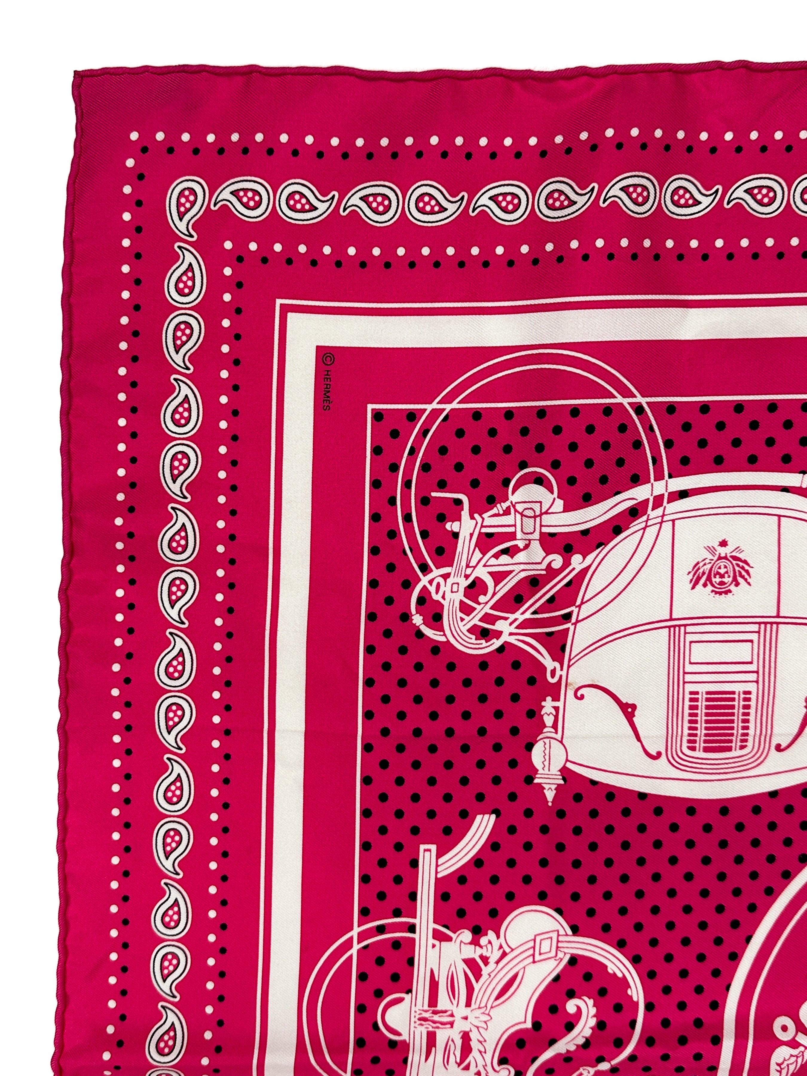 Hermès Ex-Libris Bandana 55