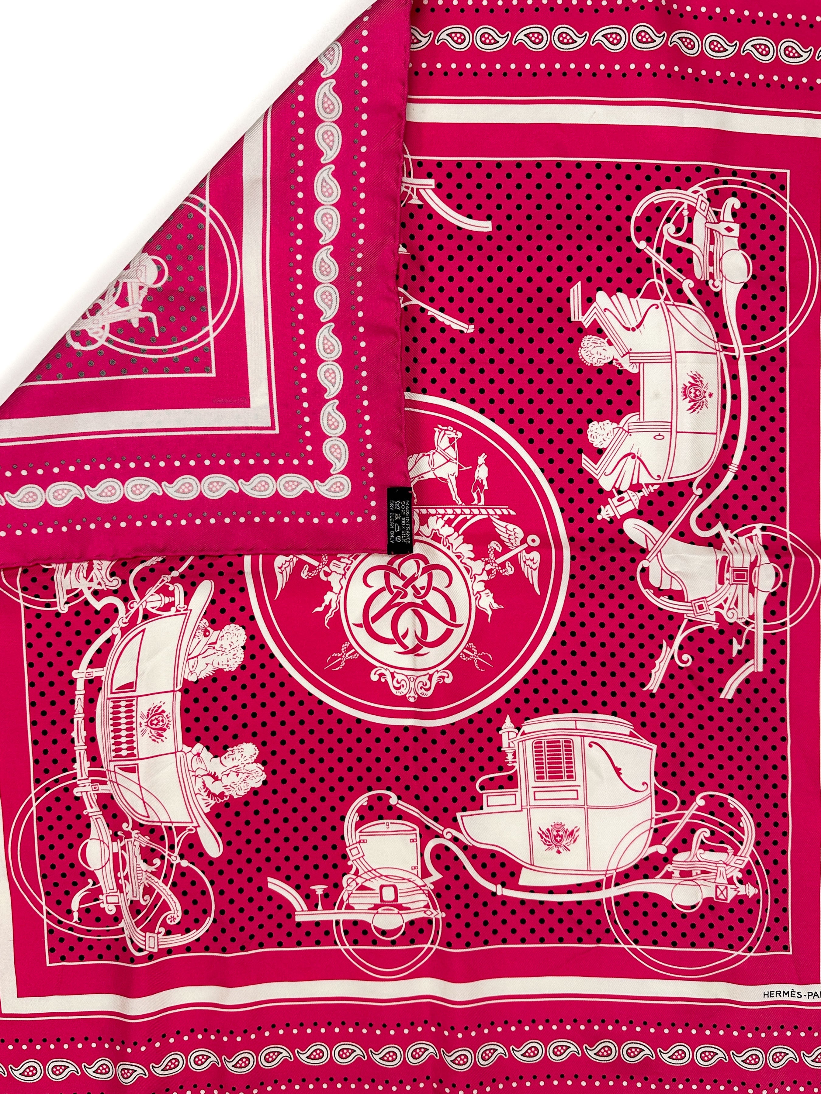 Hermès Ex-Libris Bandana 55