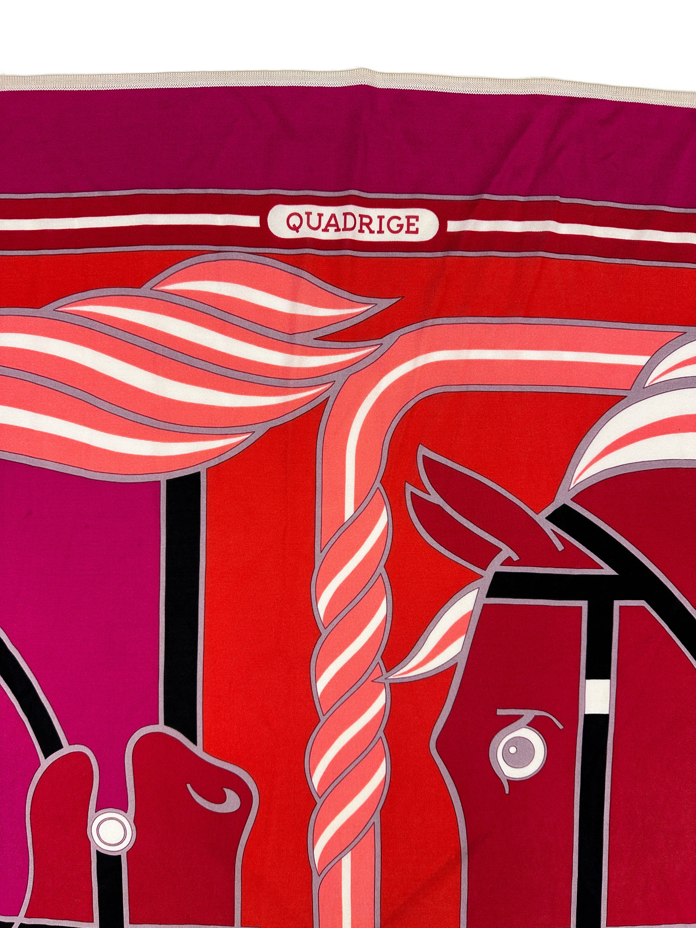 Hermès Quadrige Silk Jersey 90