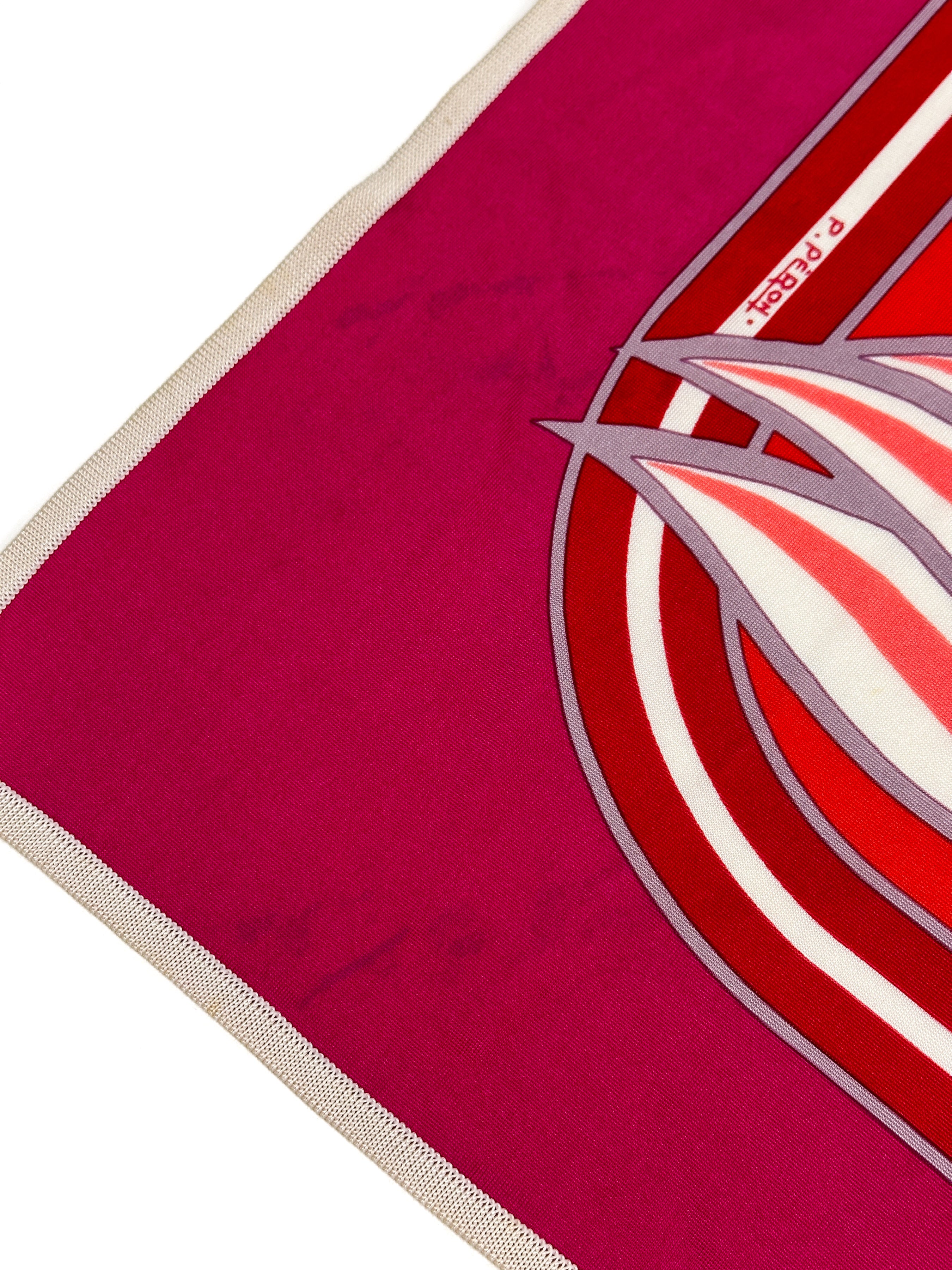 Hermès Quadrige Silk Jersey 90