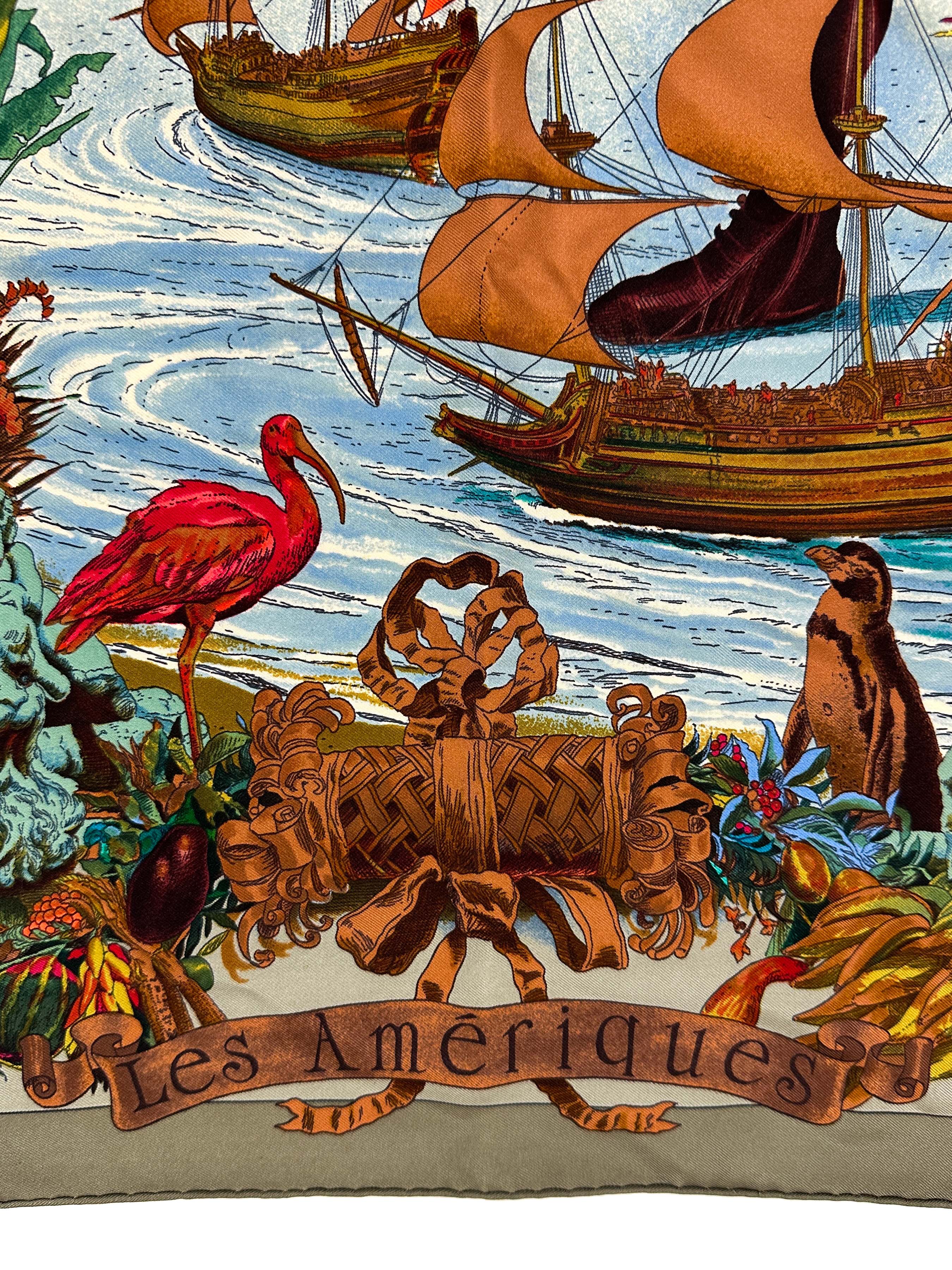 Hermès Les Amériques 90