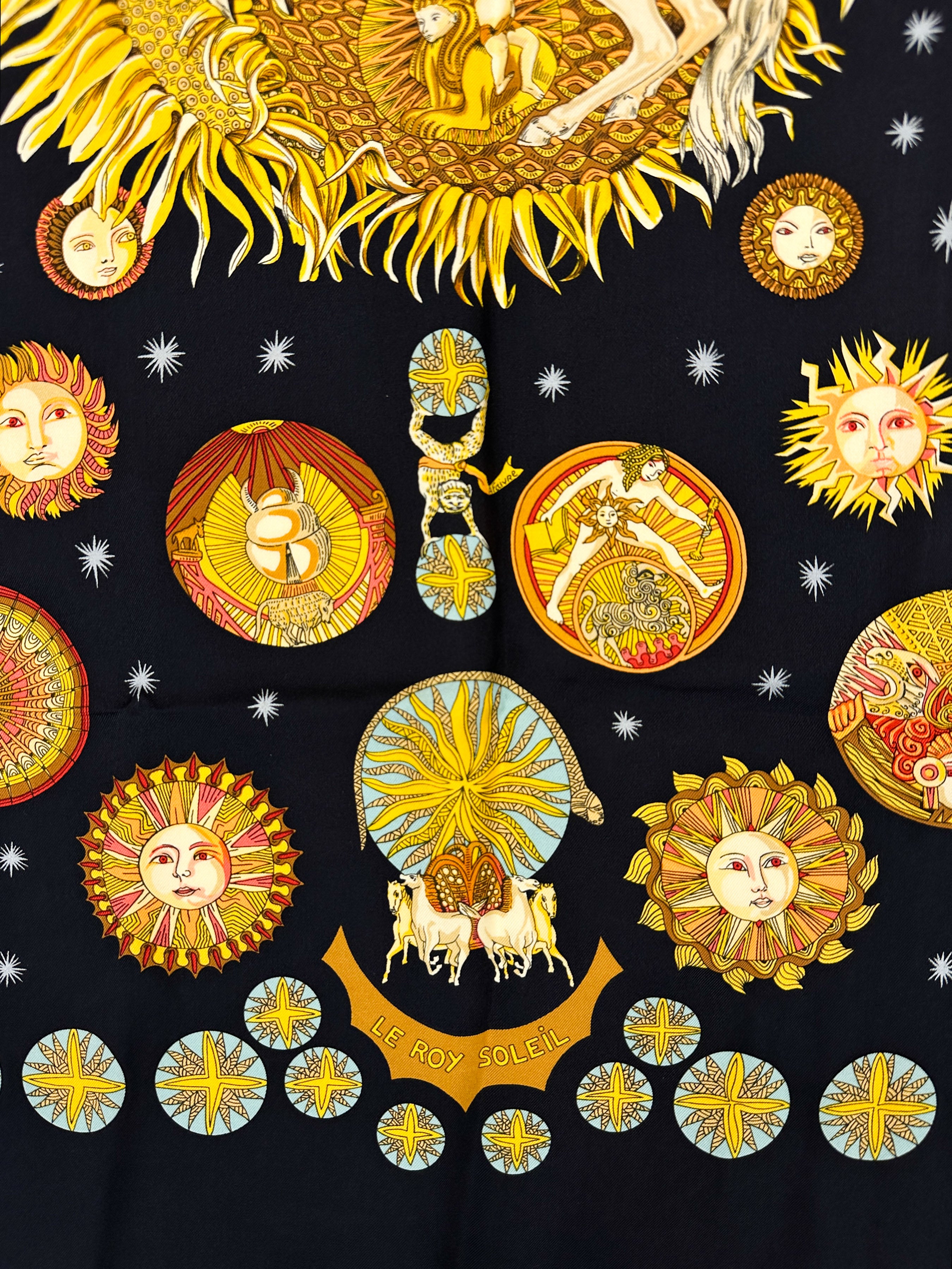 Hermès Le Roy Soleil 90