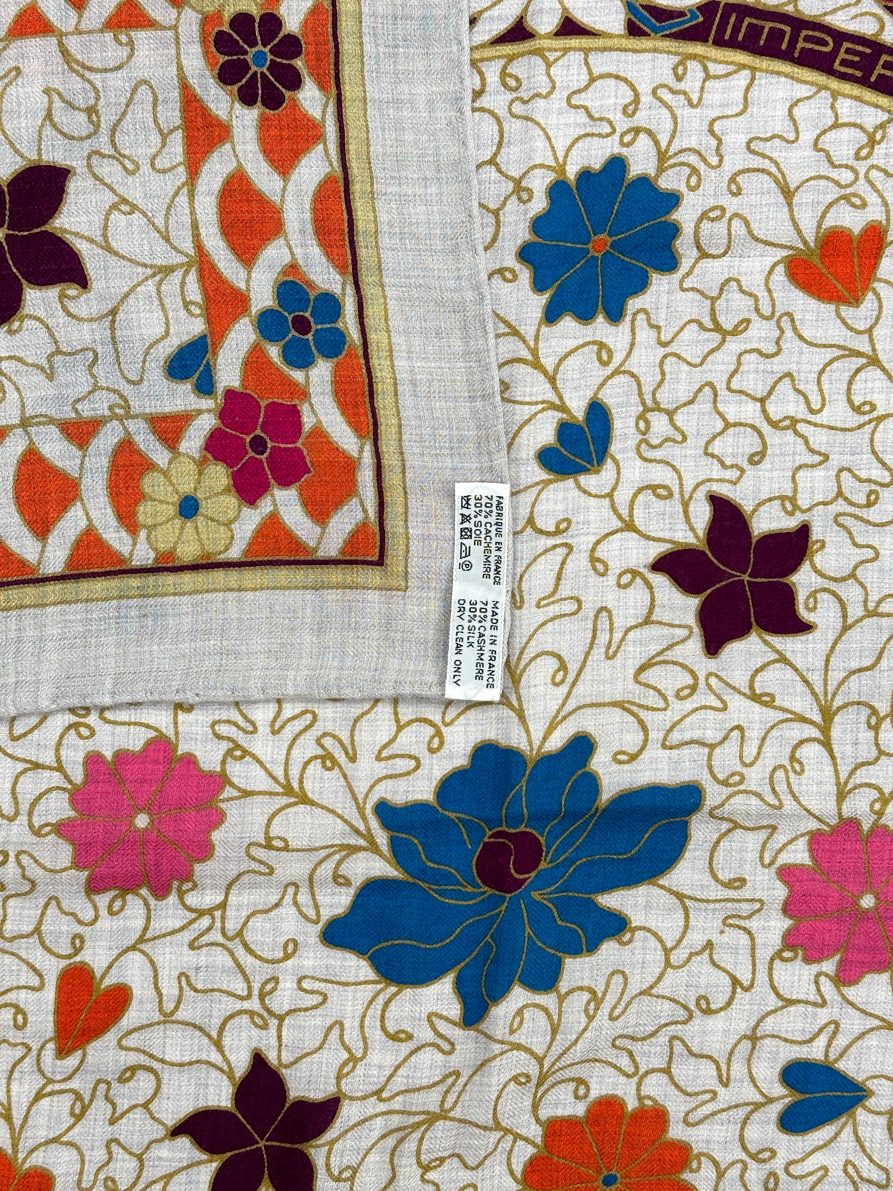 Hermès Collections Imperiales Cashmere Silk 140