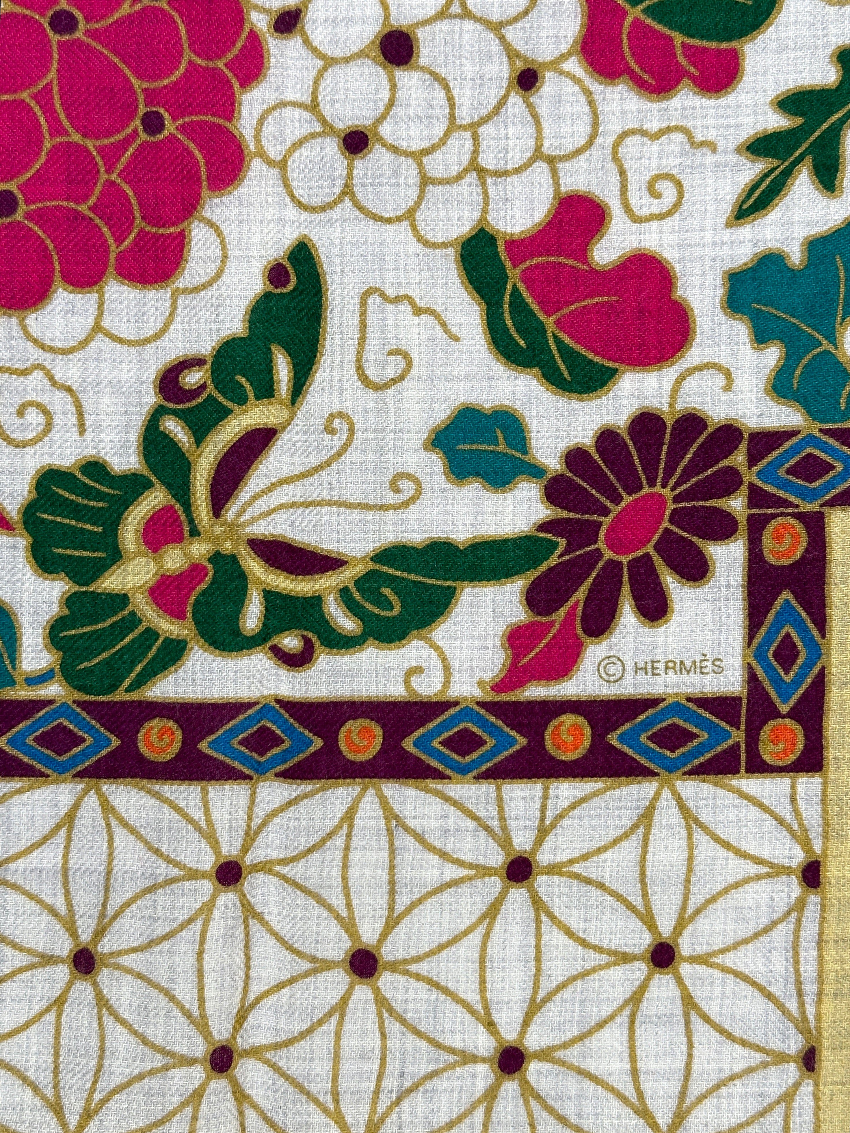 Hermès Collections Imperiales Cashmere Silk 140