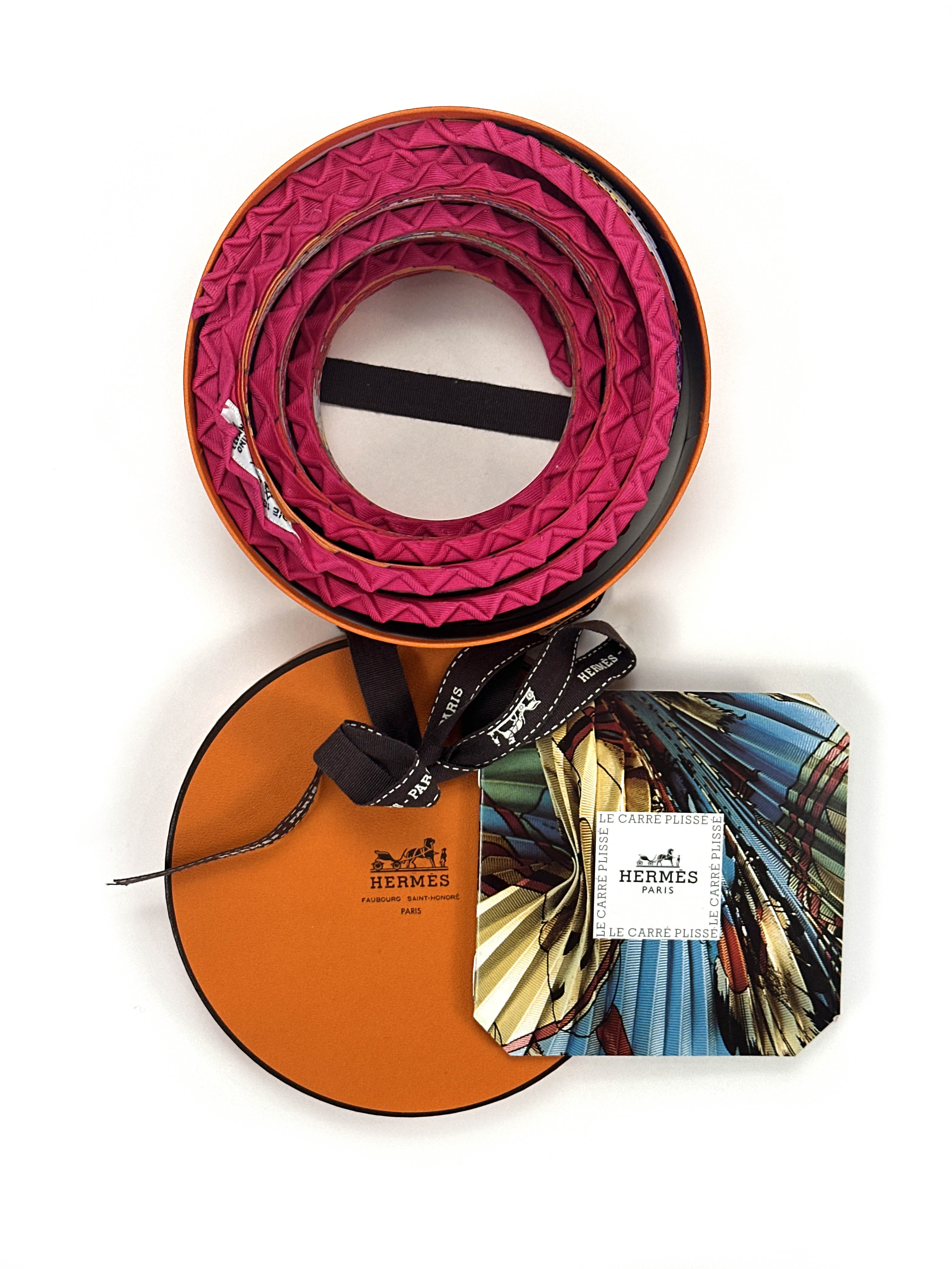 Hermès Fantaisies Indiennes Limited Edition Rakesh Sharma Plissé 90