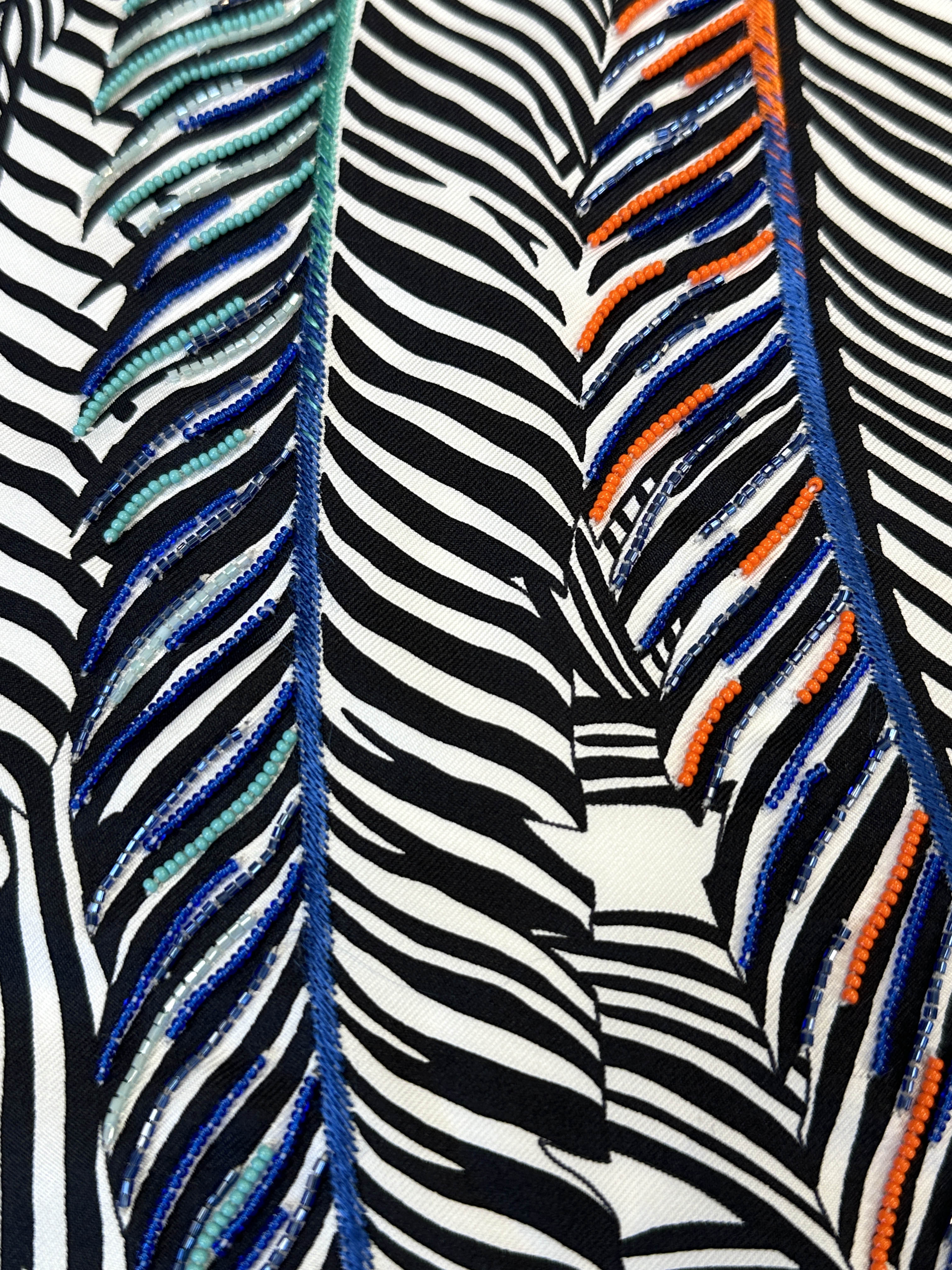 Hermès Jaguar Quetzal Coloriage Exceptional Beaded 140