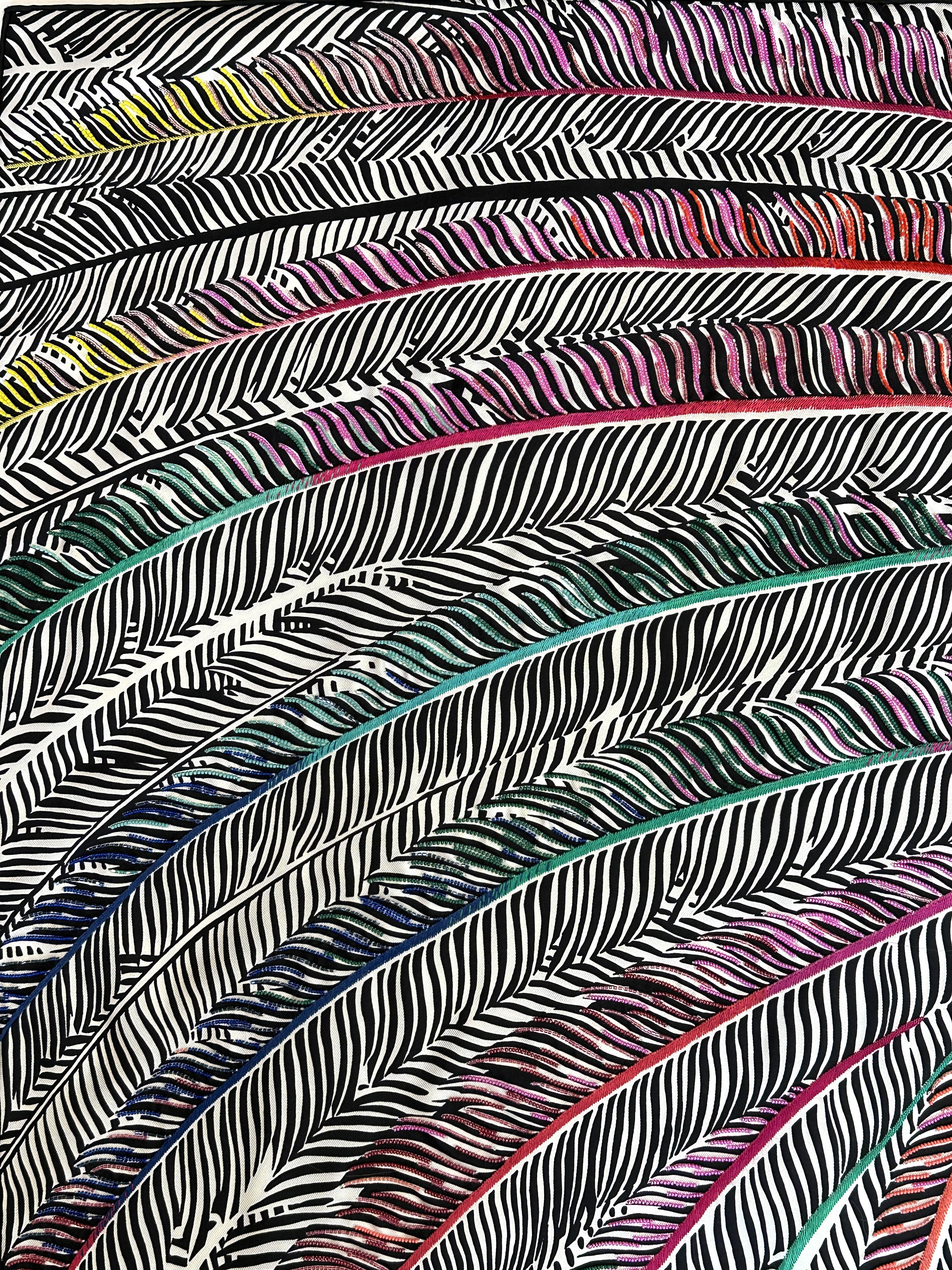 Hermès Jaguar Quetzal Coloriage Exceptional Beaded 140