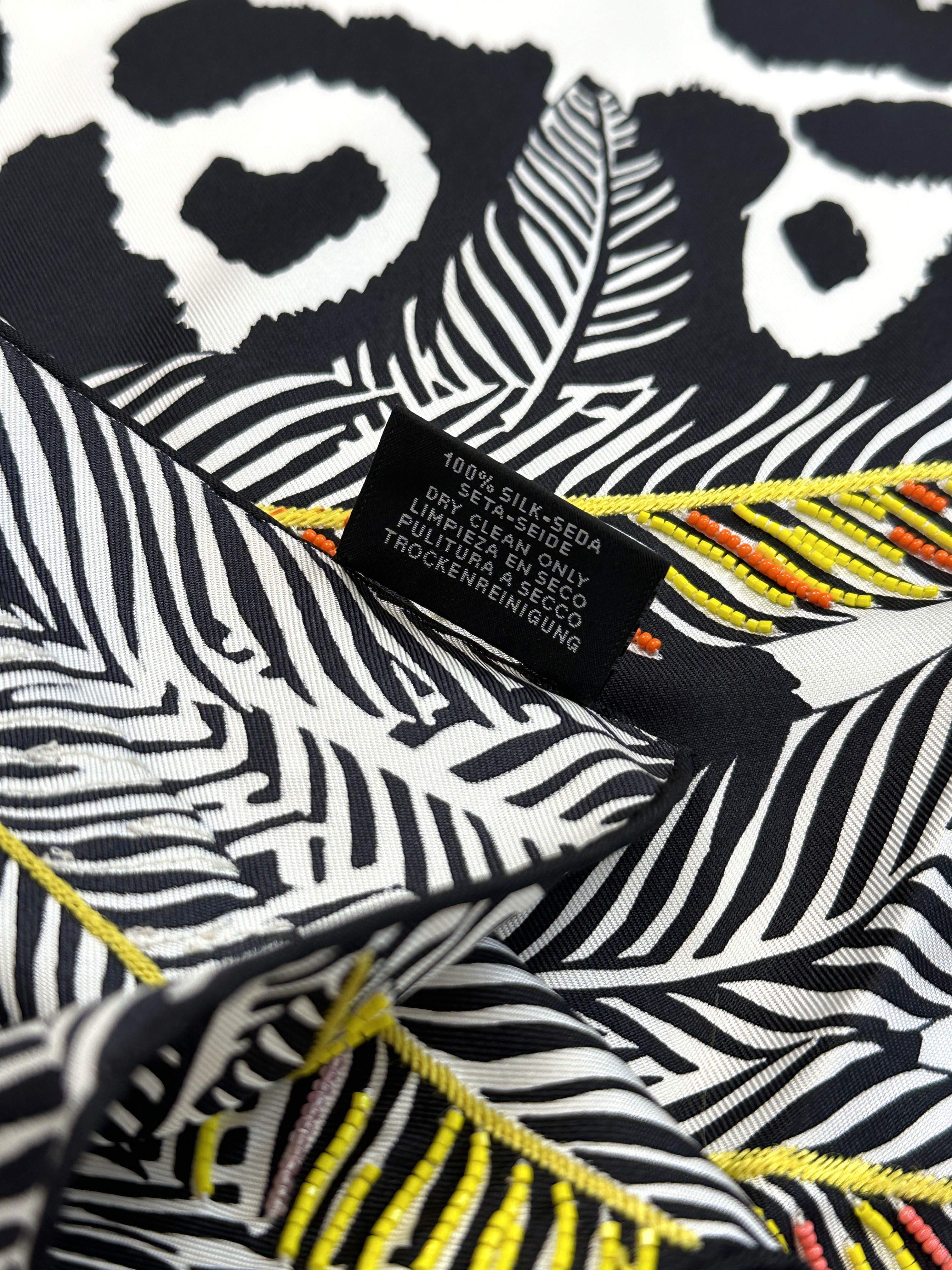 Hermès Jaguar Quetzal Coloriage Exceptional Beaded 140