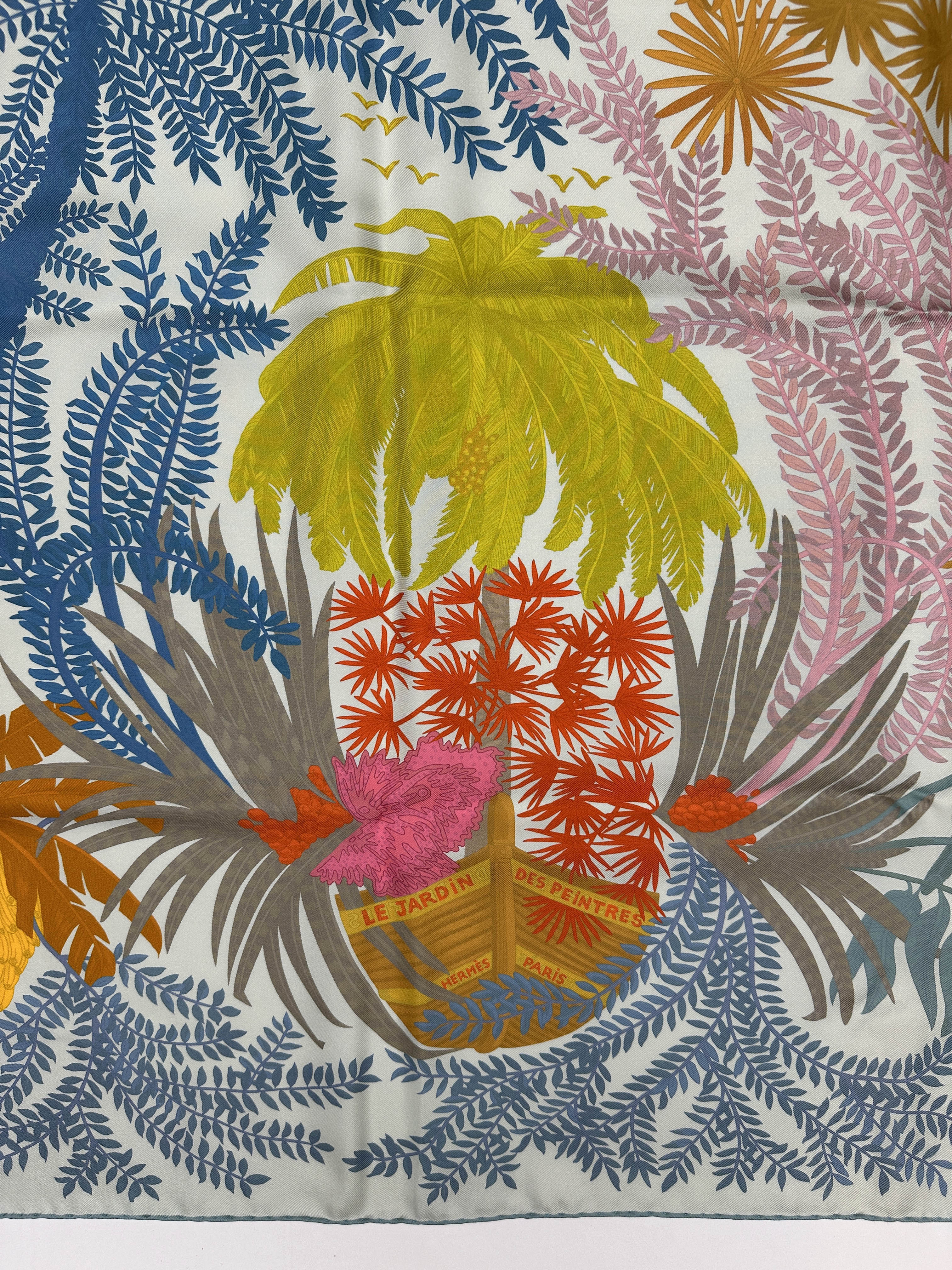 Hermès Le Jardin des Peintres Double Face 90