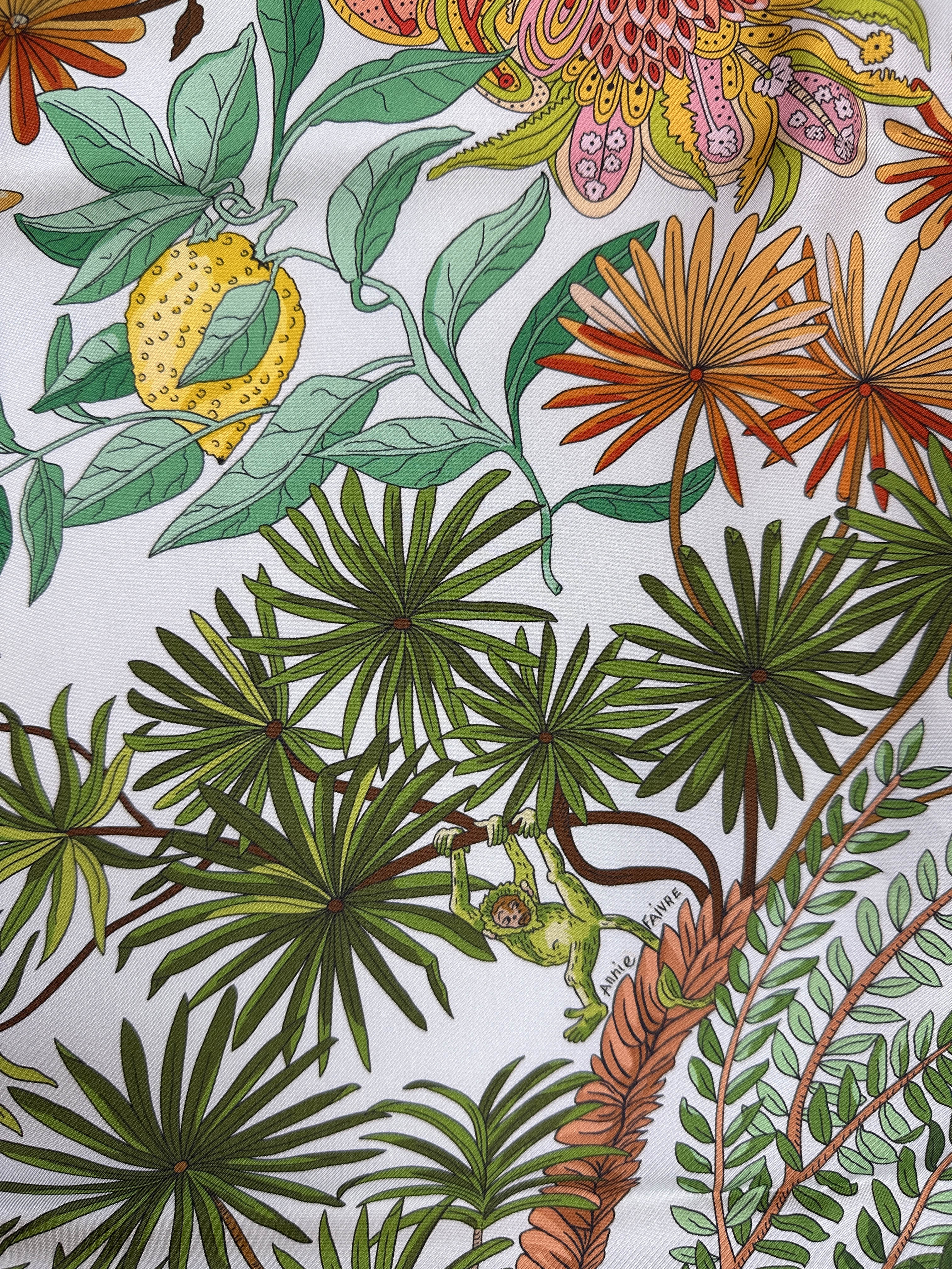 Hermès Le Jardin des Peintres Double Face 90