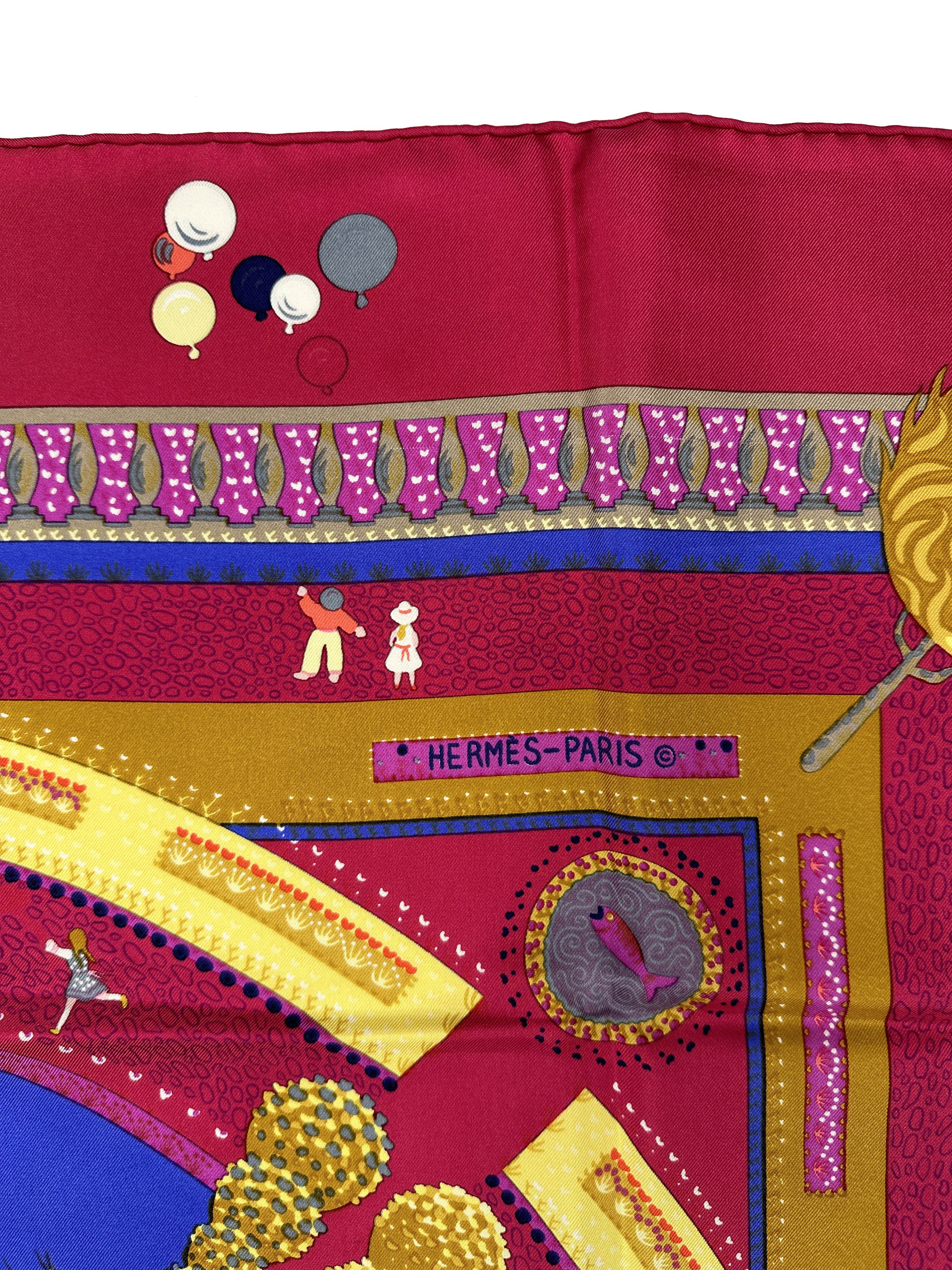 Hermès Jardin Enchanté 90