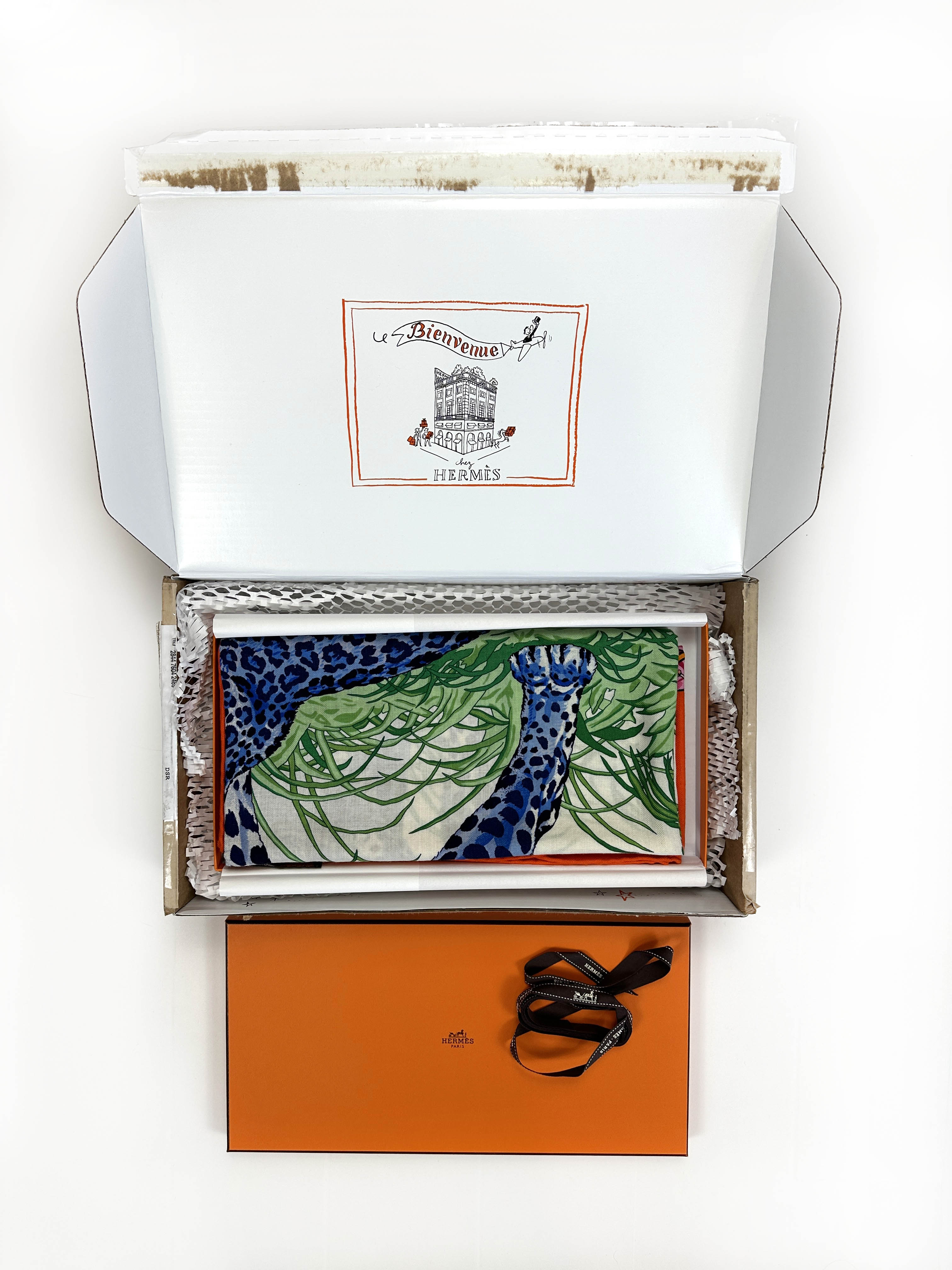 Hermès Jungle Love Cashmere Silk 140