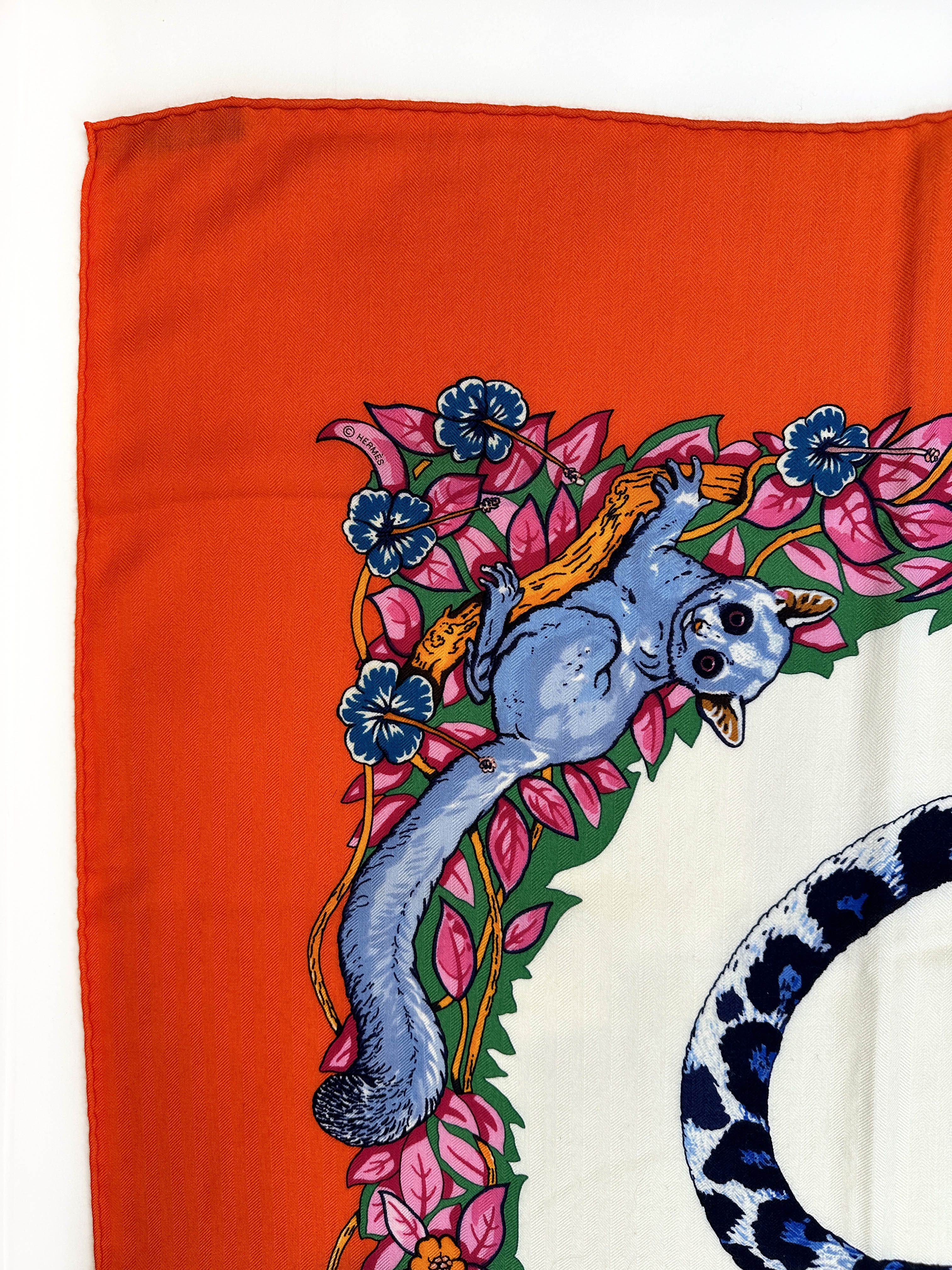 Hermès Jungle Love Cashmere Silk 140