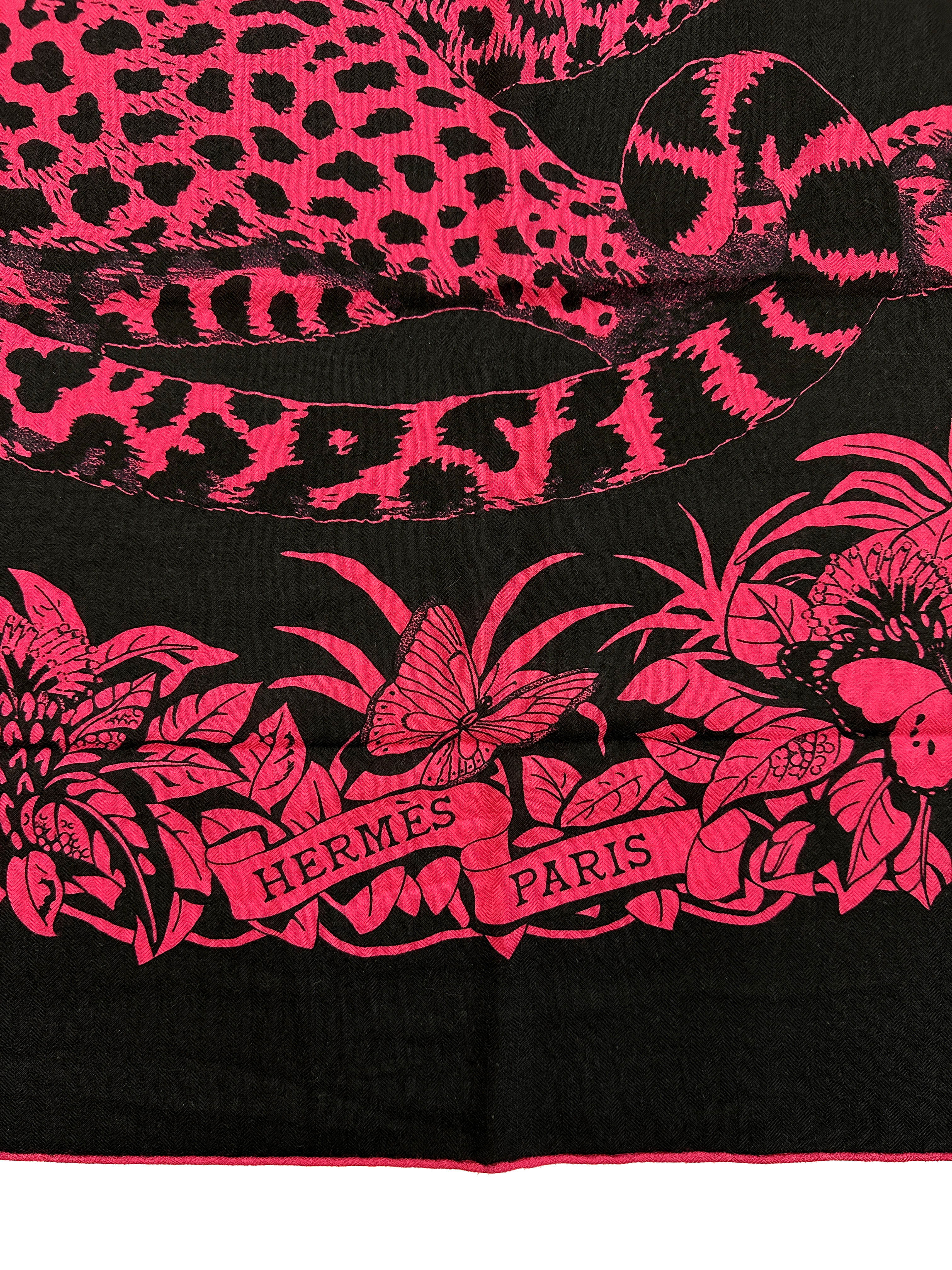 Hermès Jungle Love Cashmere Silk 140