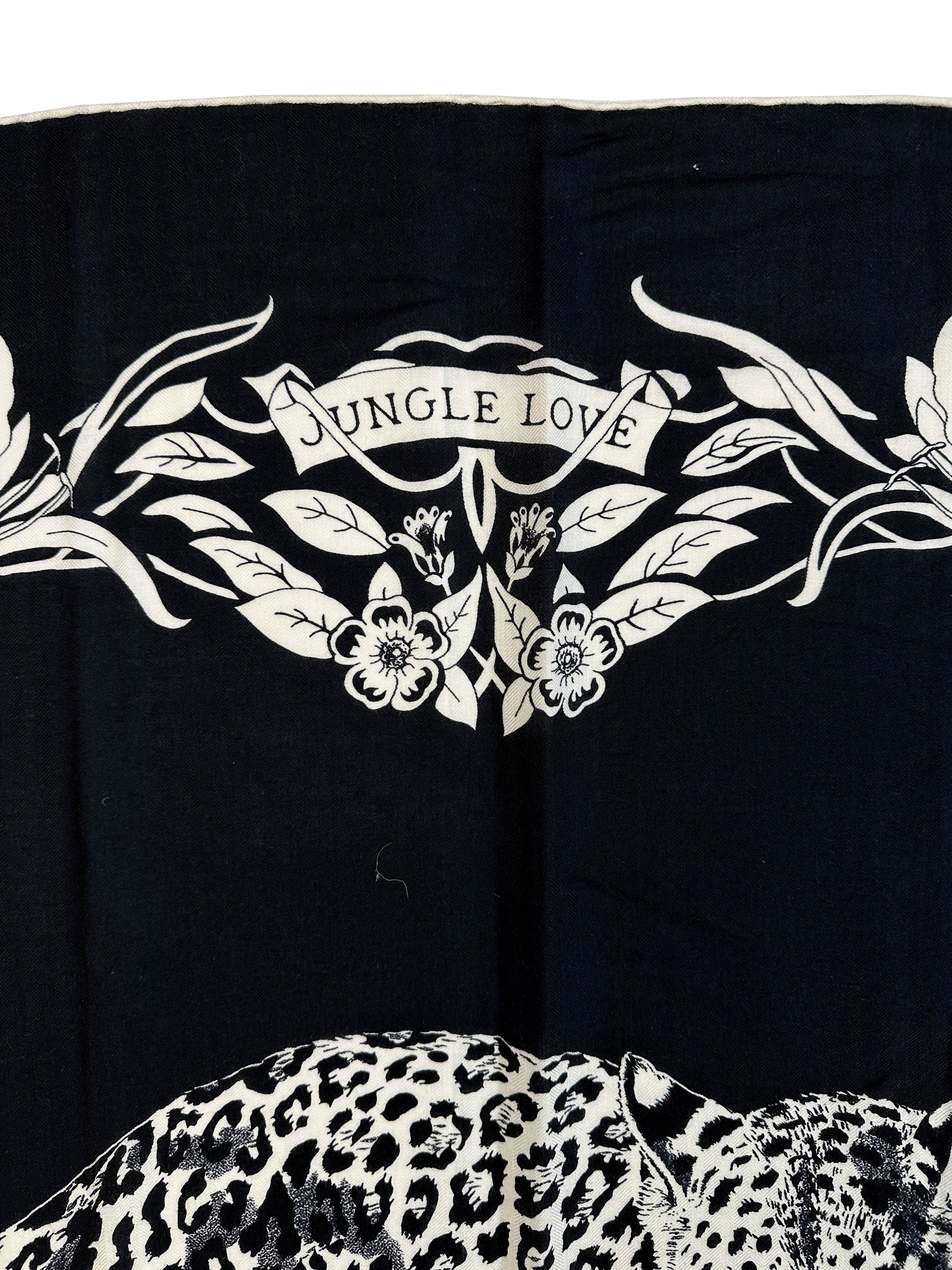 Hermès Jungle Love Cashmere Silk 140