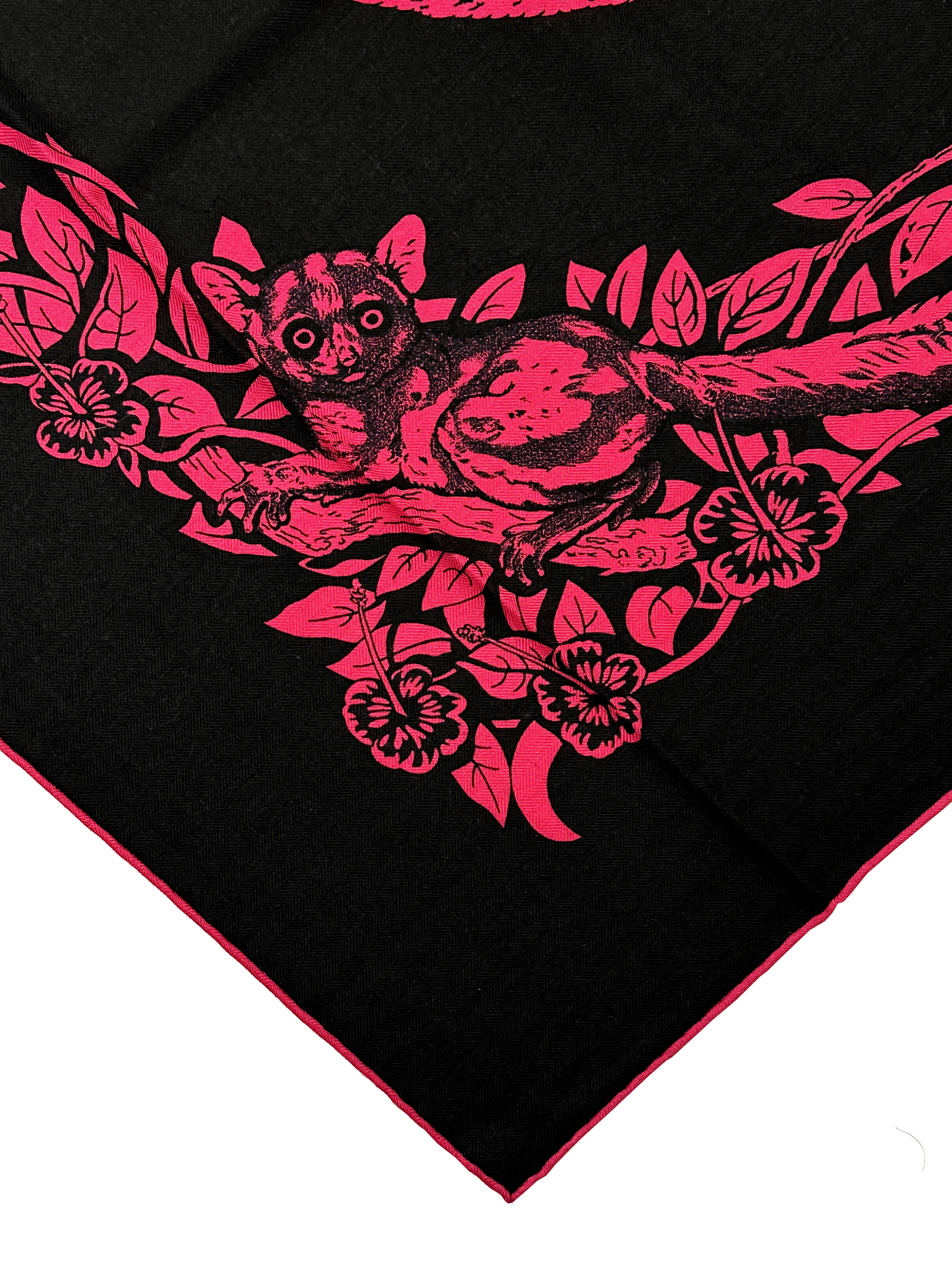 Hermès Jungle Love Cashmere Silk 140