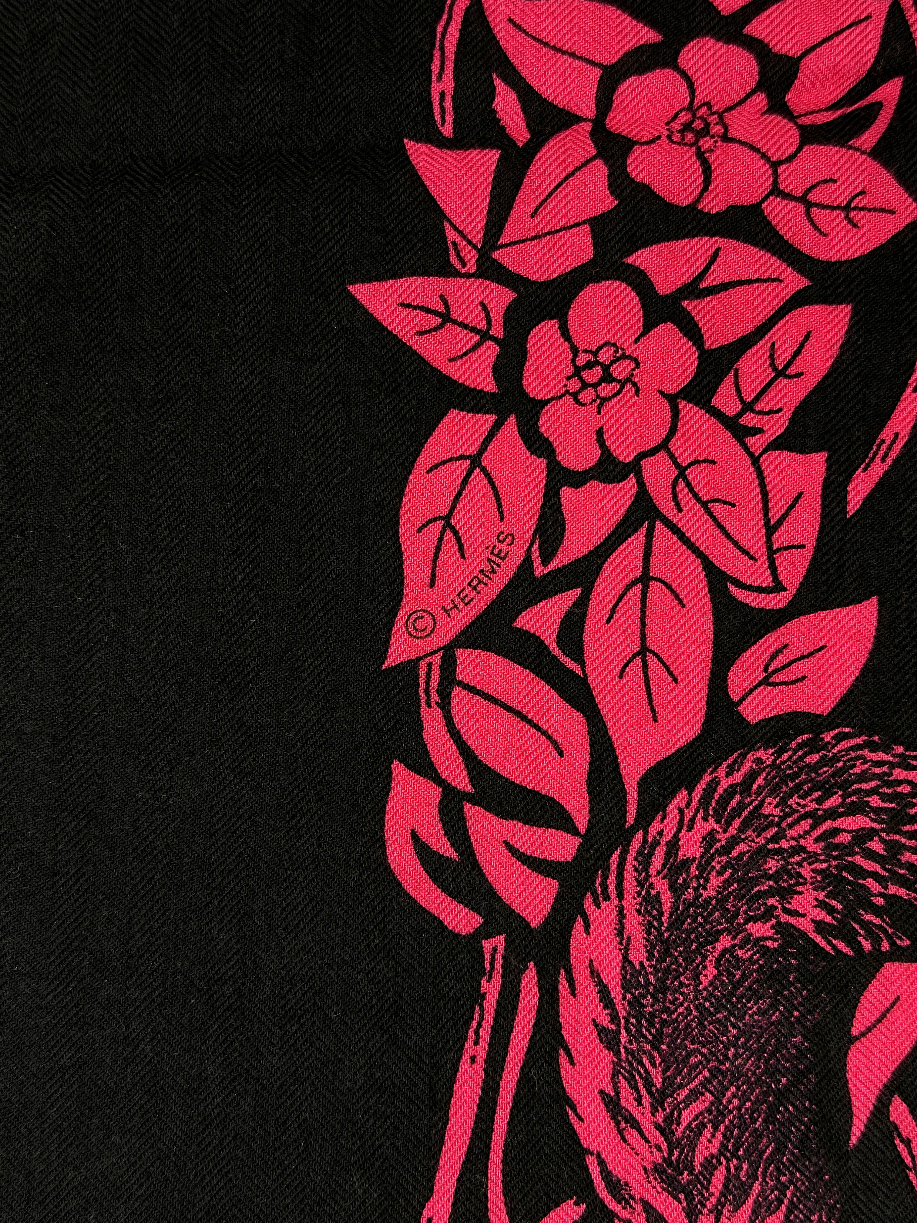 Hermès Jungle Love Cashmere Silk 140