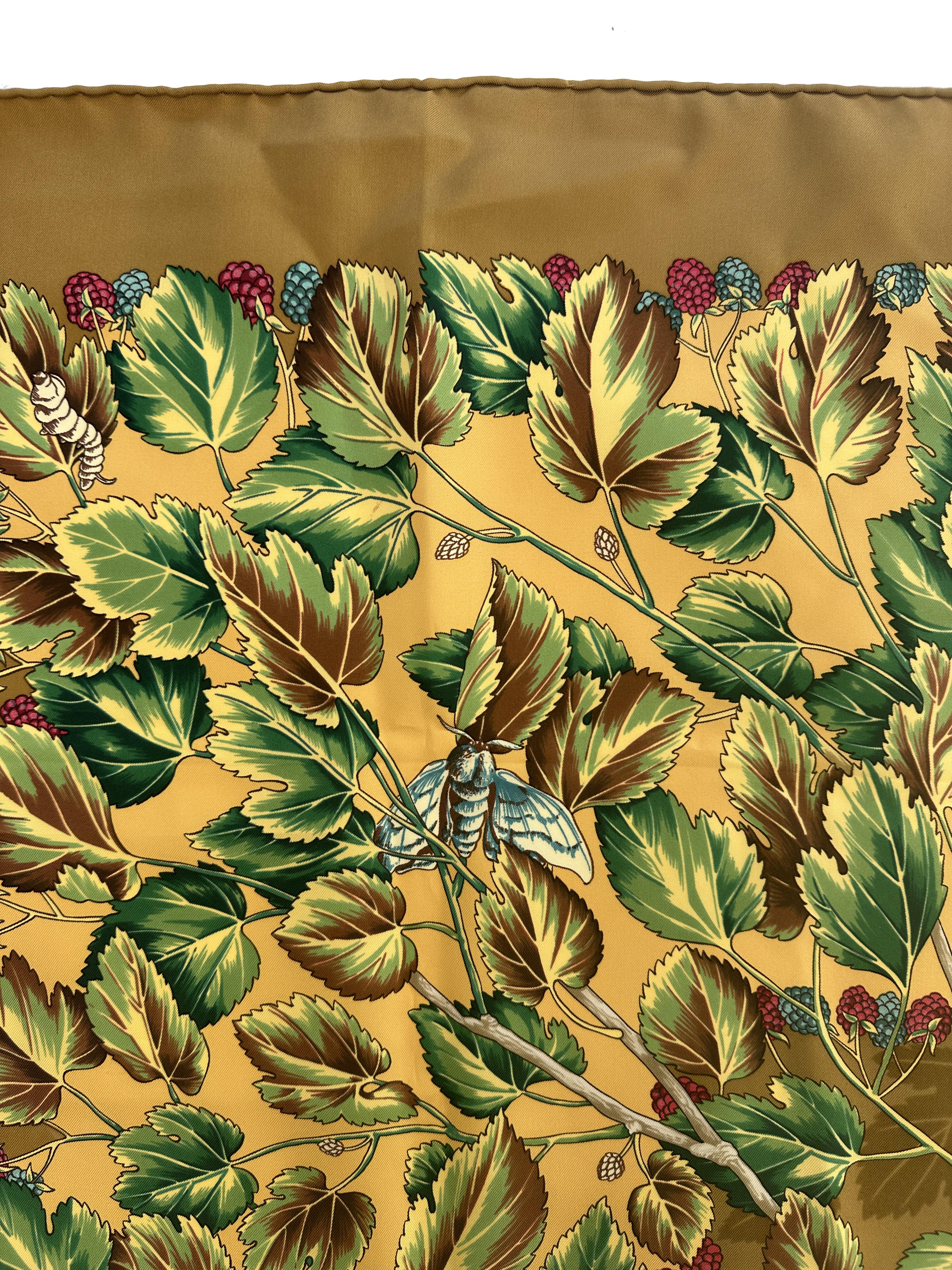 Hermès L'Arbre de Soie 90