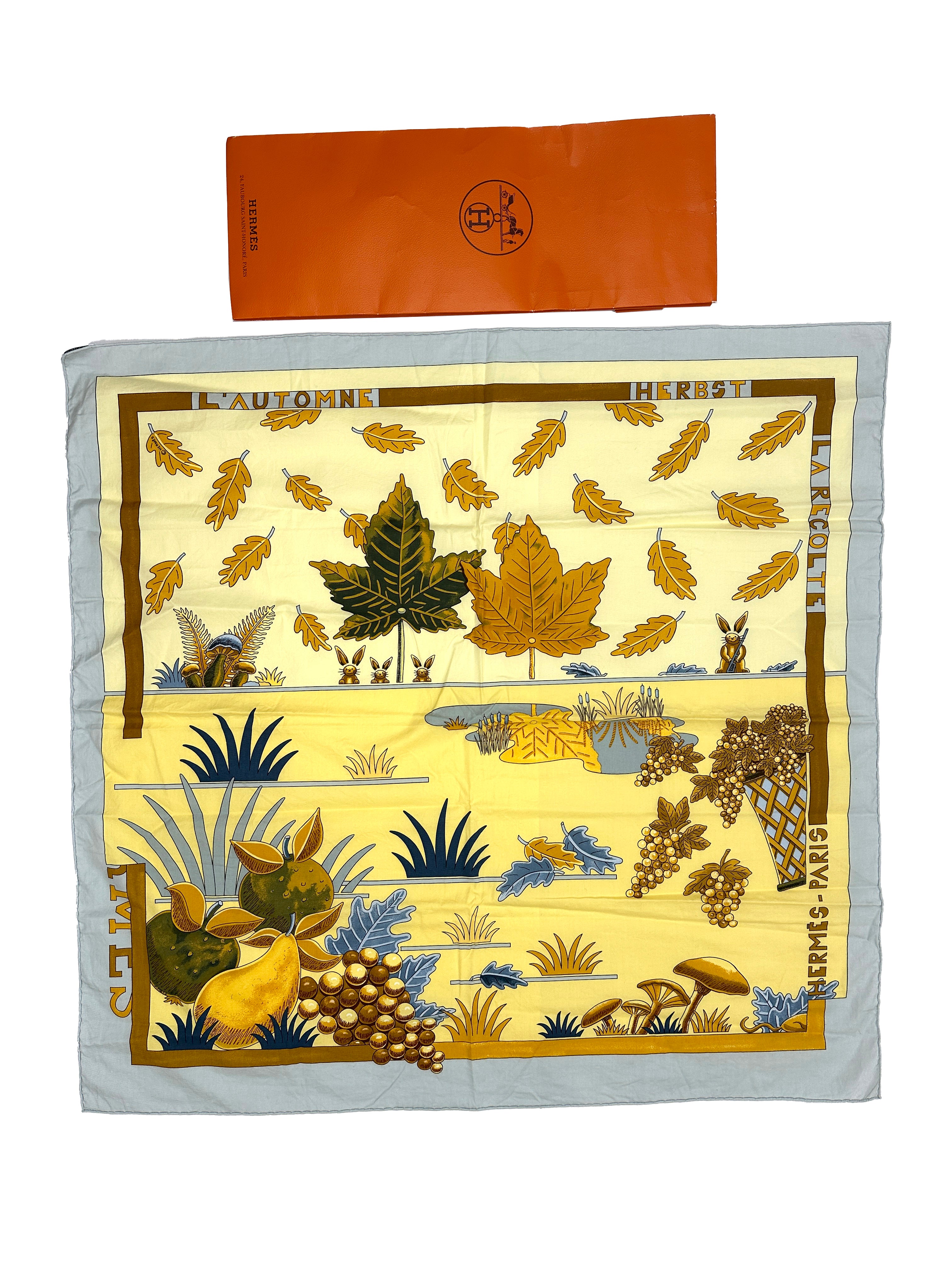 Hermès L'Automne Cotton 70