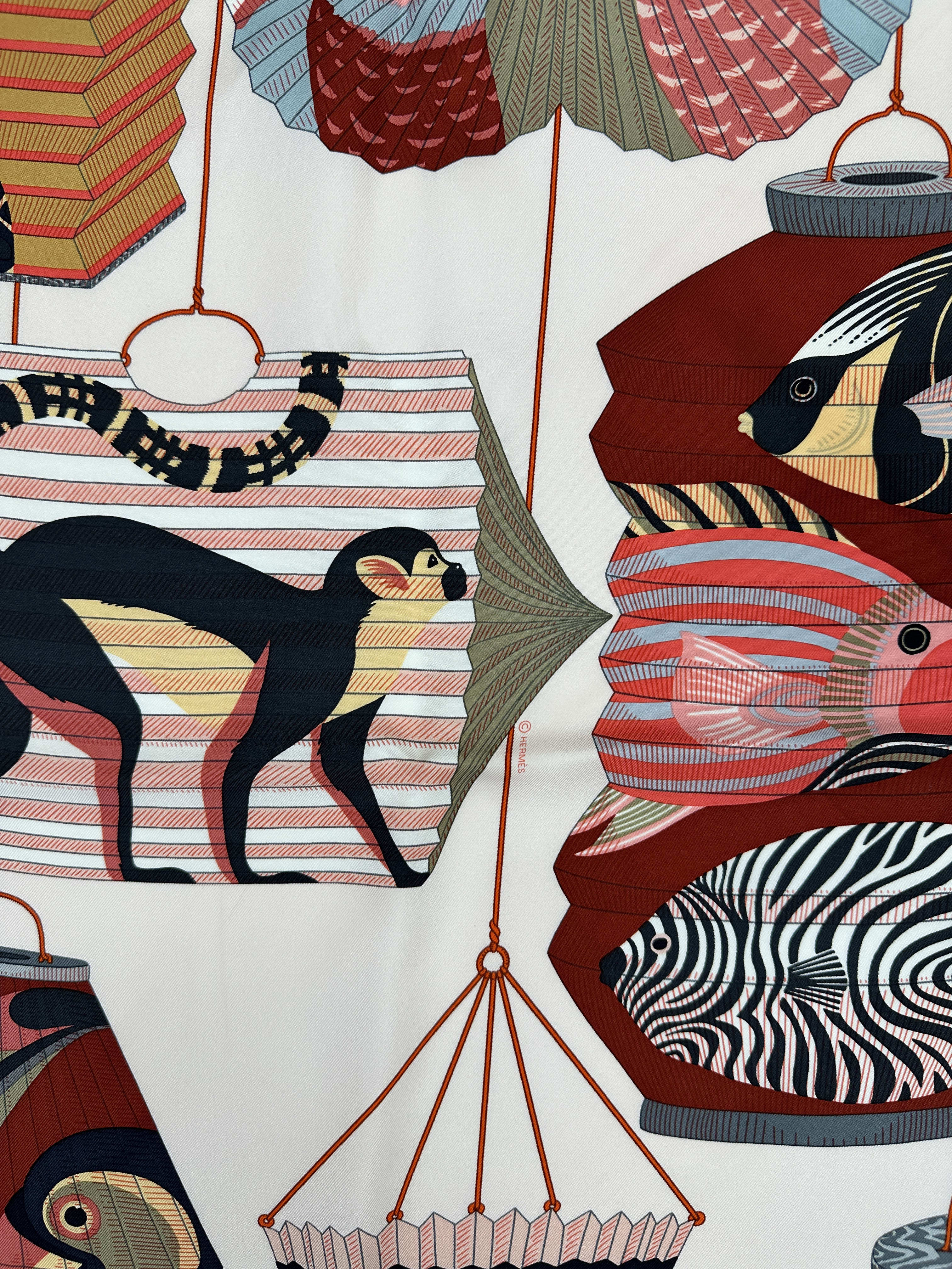 Hermès Lanternes, Ballons et Cocardes 90