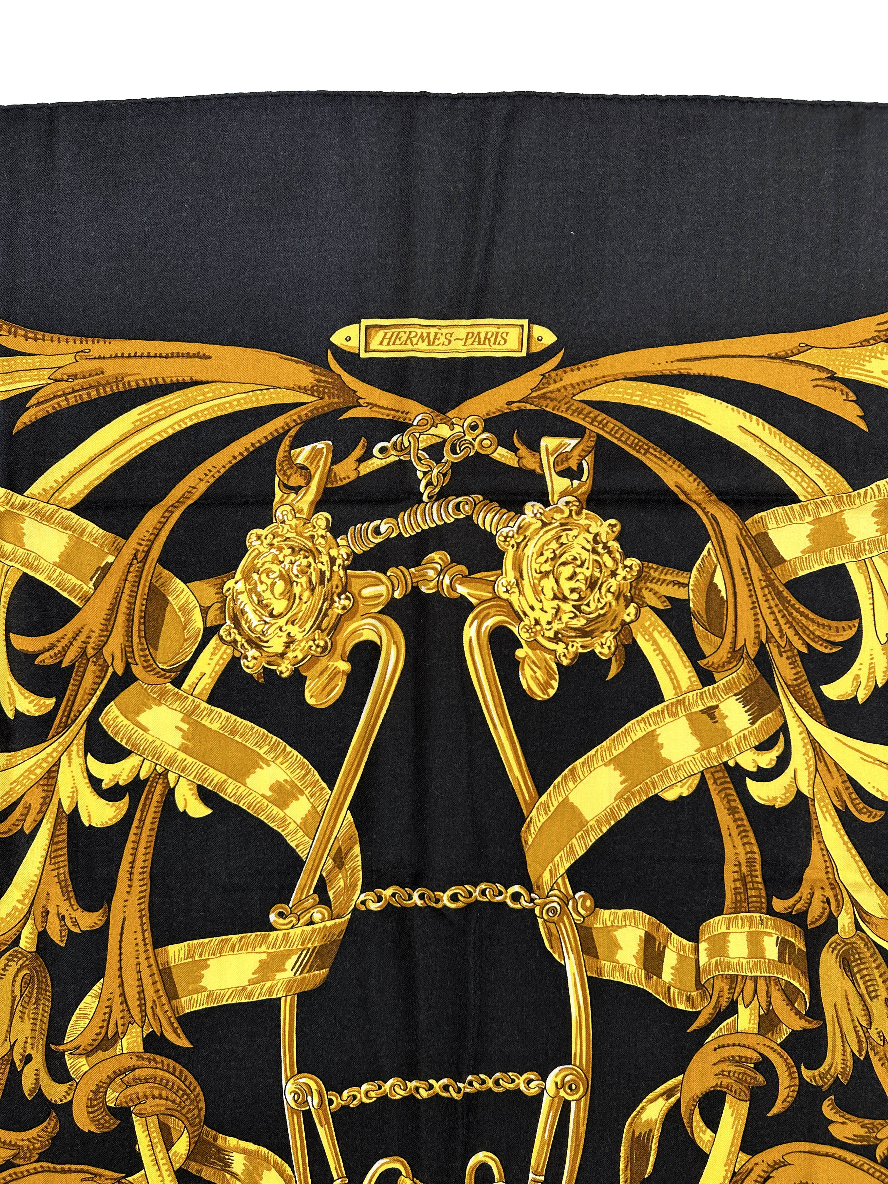 Hermès Le Mors à la Connétable Cashmere Silk 140