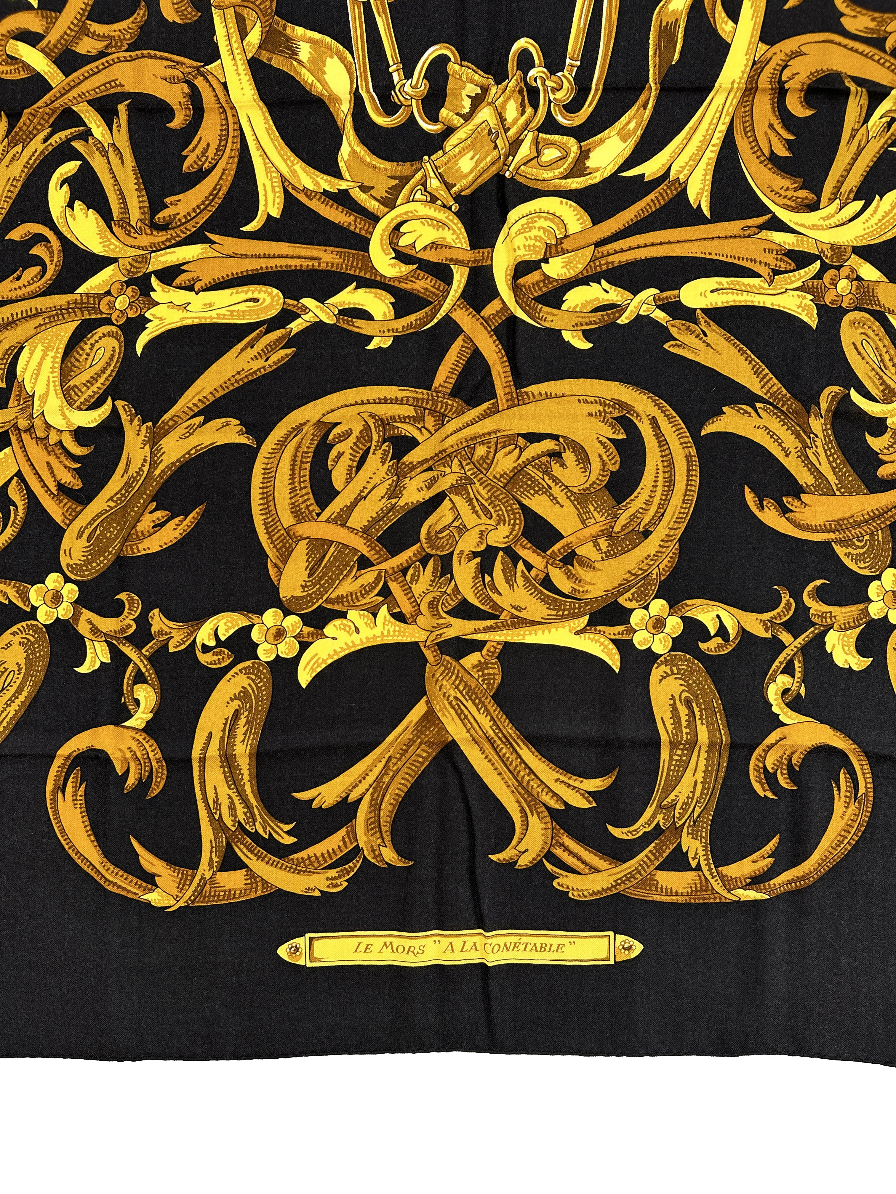 Hermès Le Mors à la Connétable Cashmere Silk 140