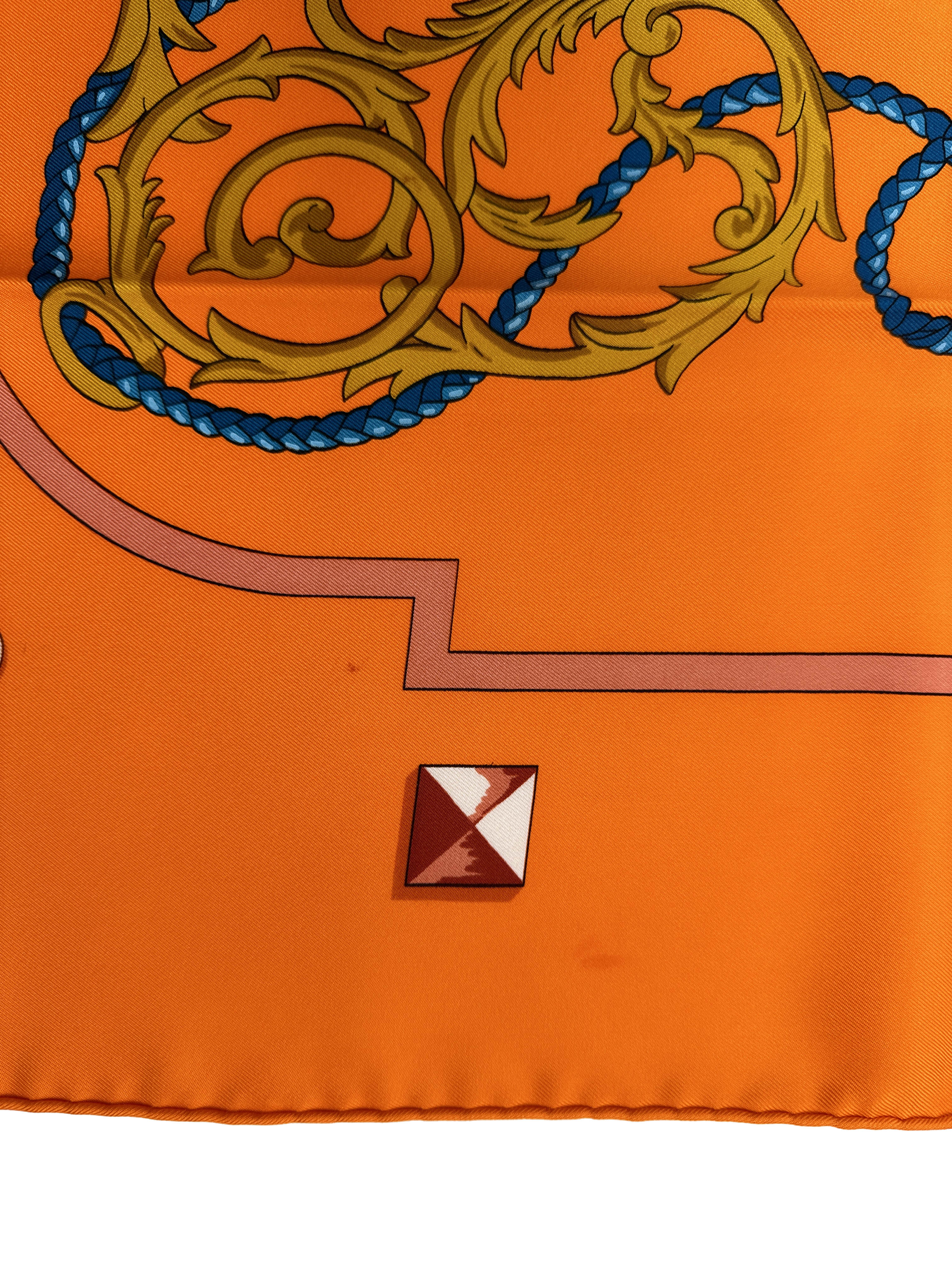 Hermès Les Cles Silk 140