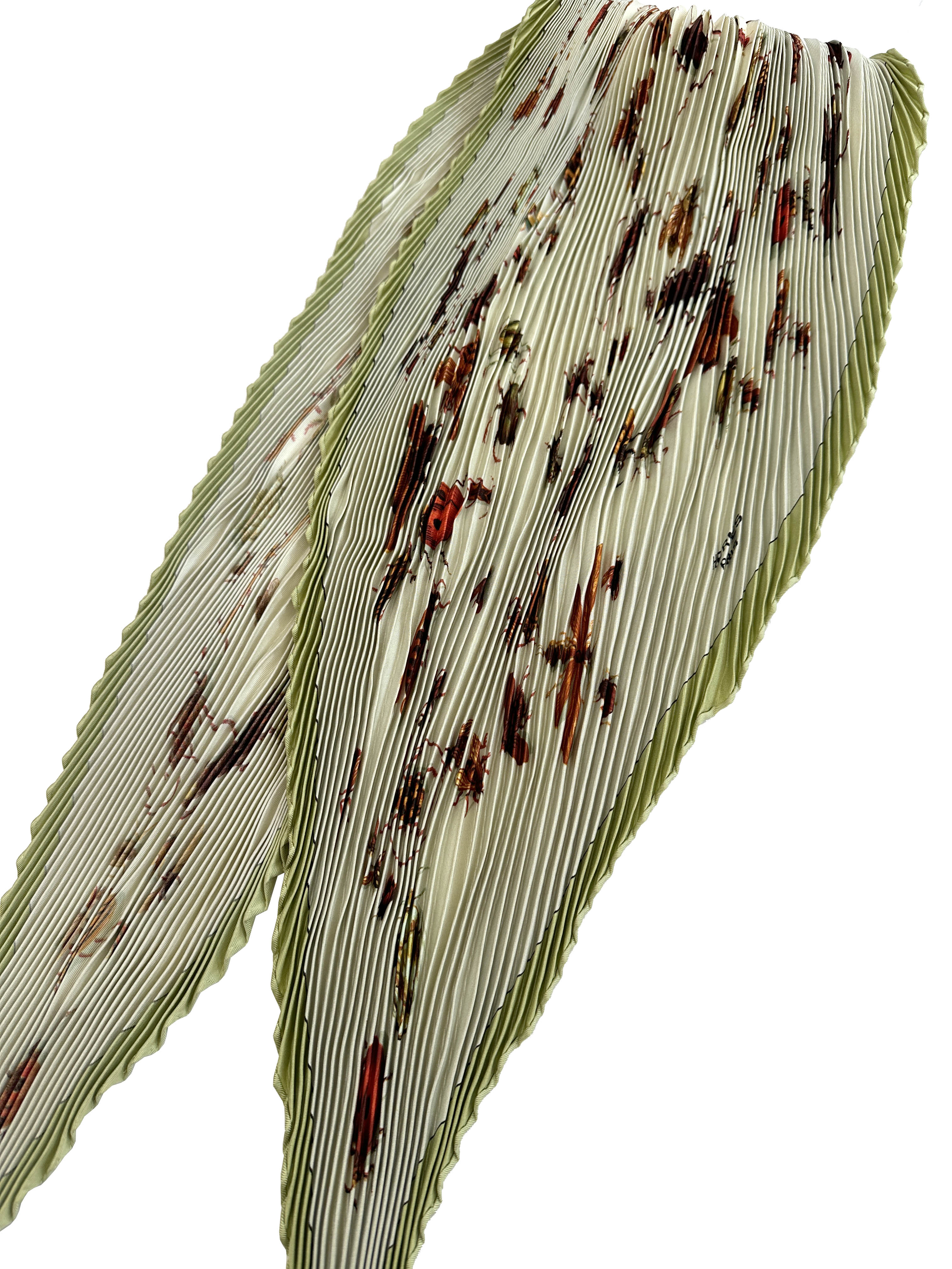 Hermès Les Insects Plissé 90