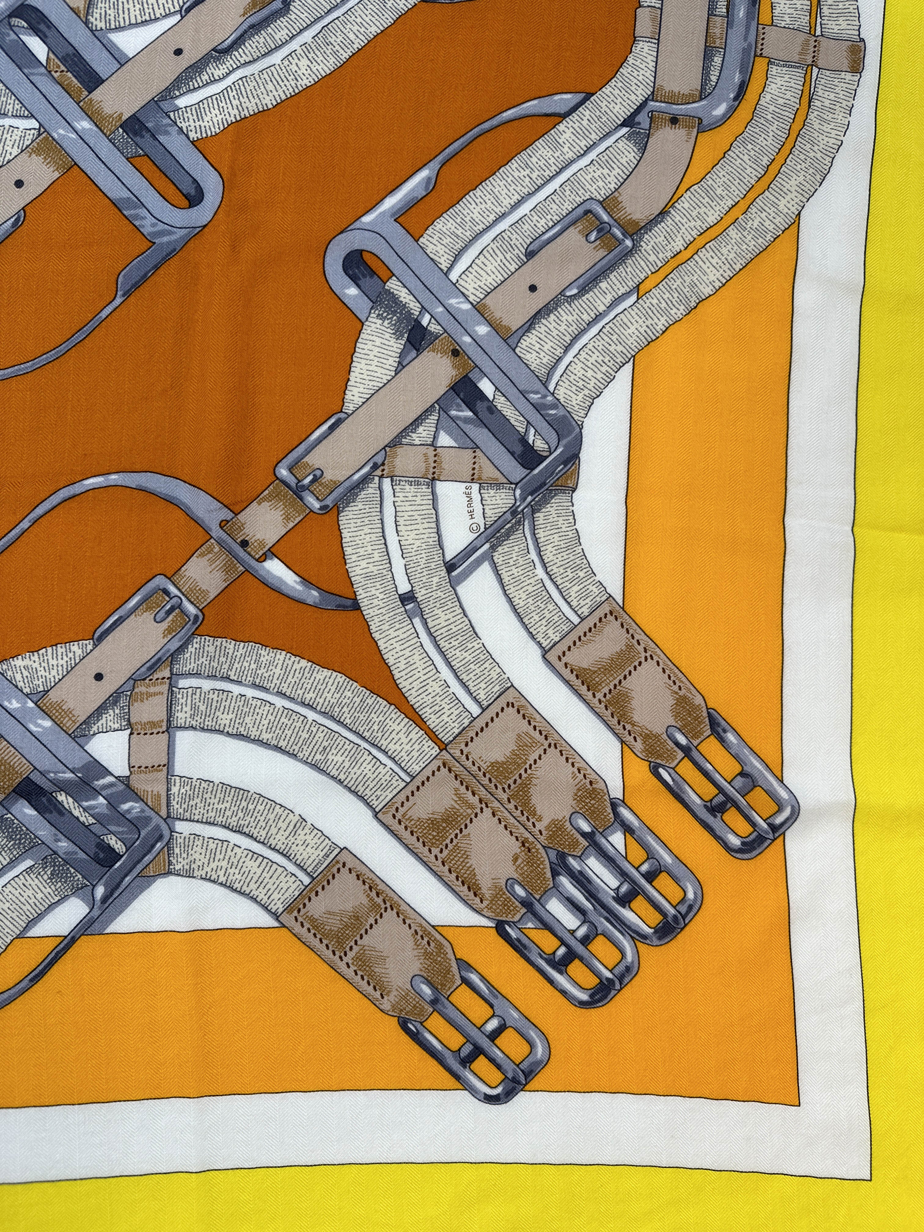 Hermès Grand Manege Jouet Cashmere Silk 140