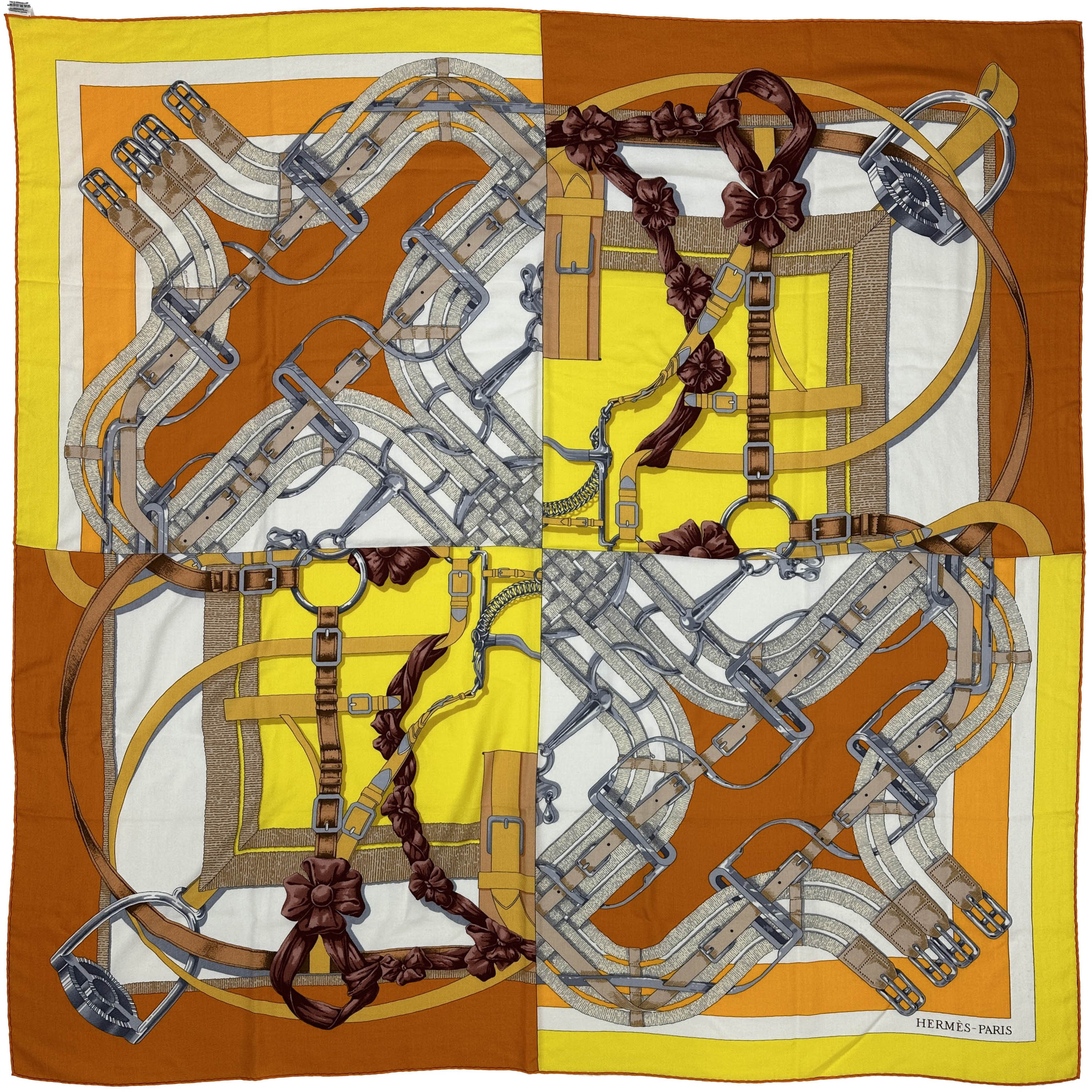 Hermès Grand Manege Jouet Cashmere Silk 140