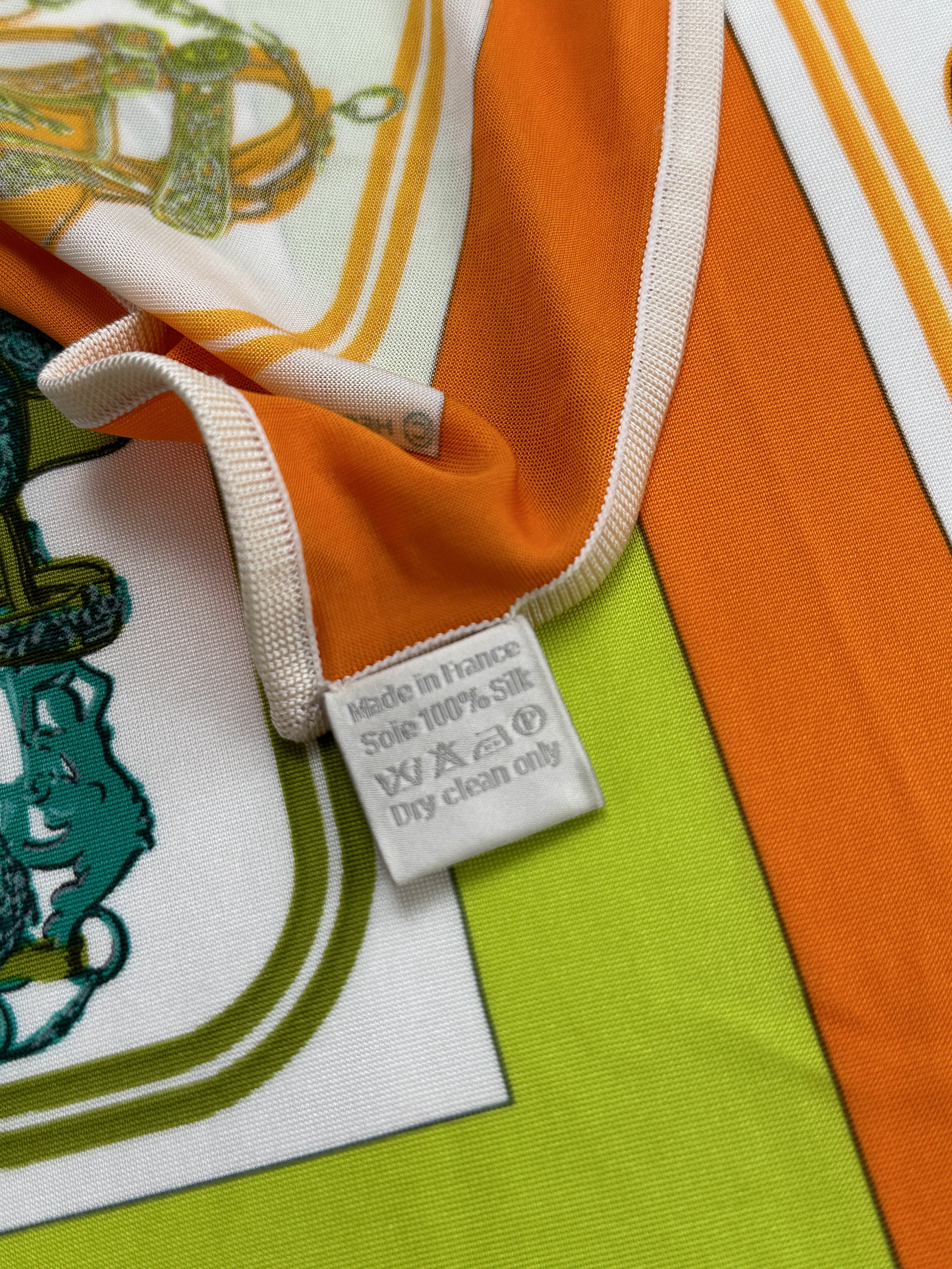 Hermès Mini Brides de Gala Silk Jersey 90