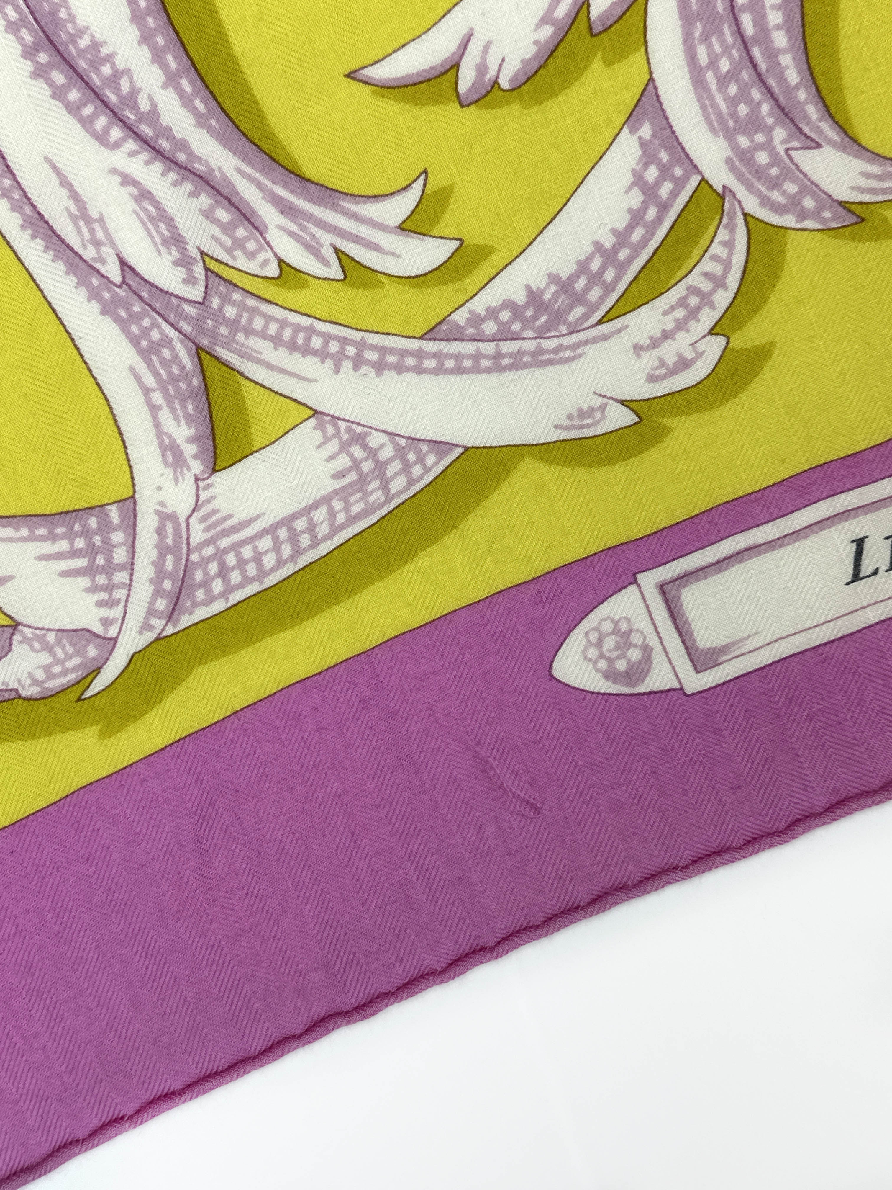 Hermès Mors à la Connétable Cashmere Silk 140