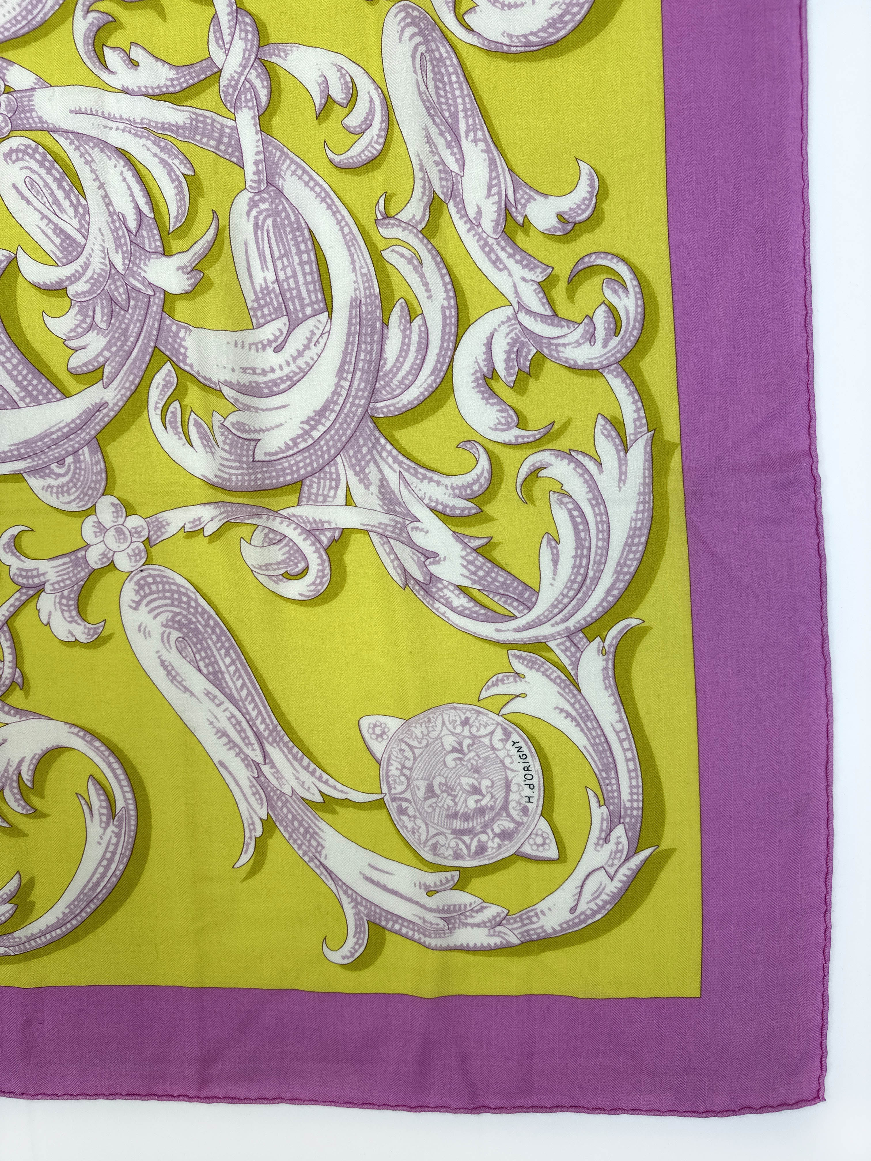 Hermès Mors à la Connétable Cashmere Silk 140