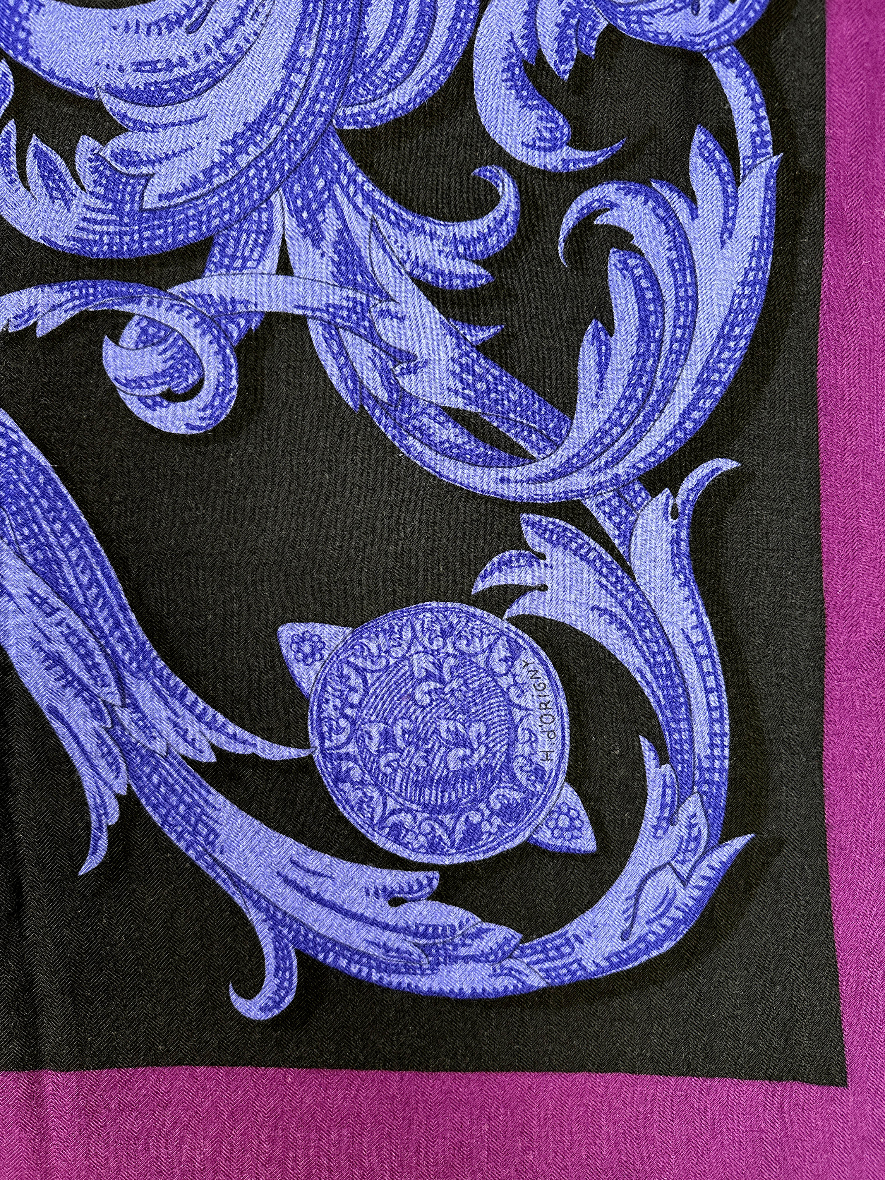 Hermès Mors à la Connétable Cashmere Silk 140