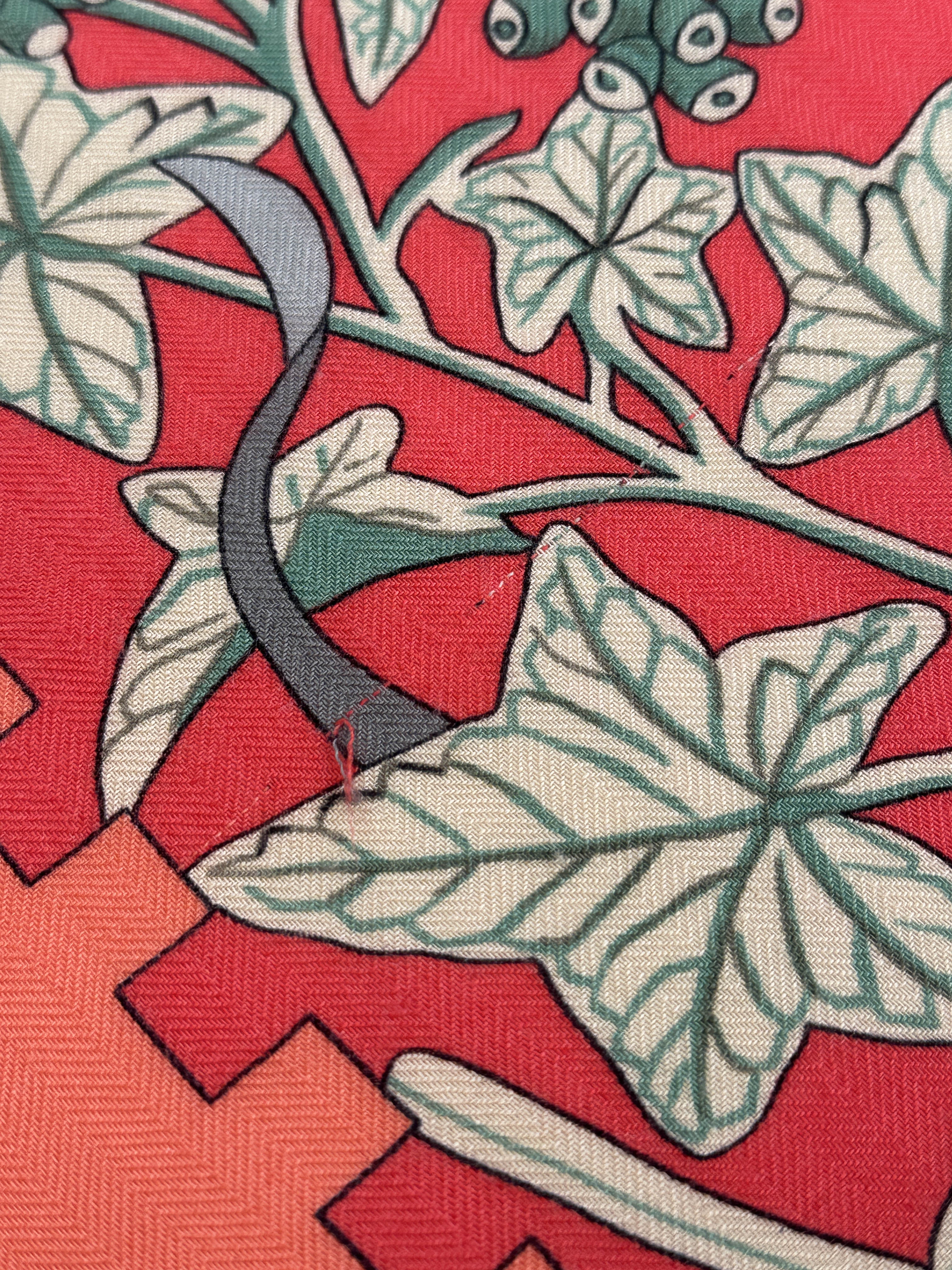 Hermès Musique des Dieux Cashmere Silk 140