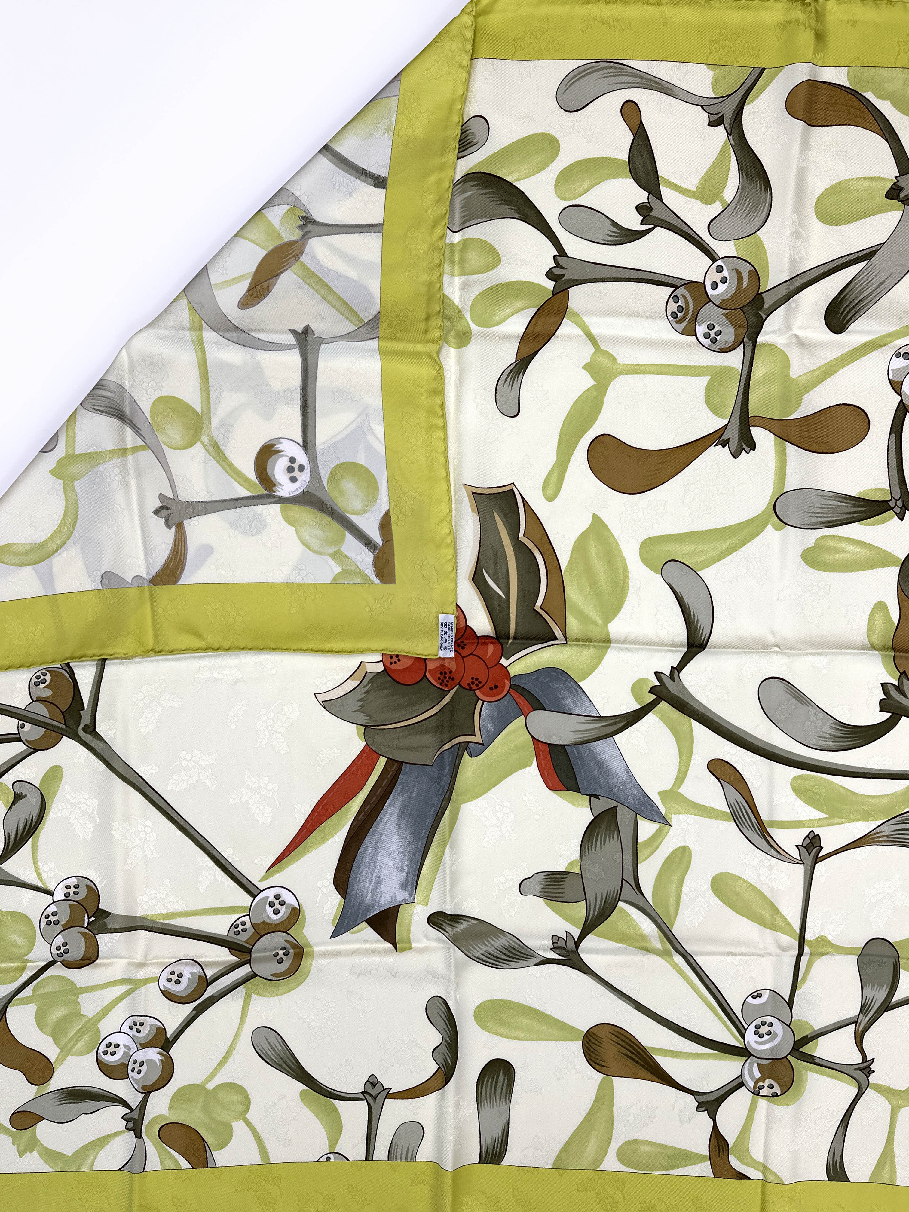 Hermès Neige d'Antan II (Detail) Jacquard 90