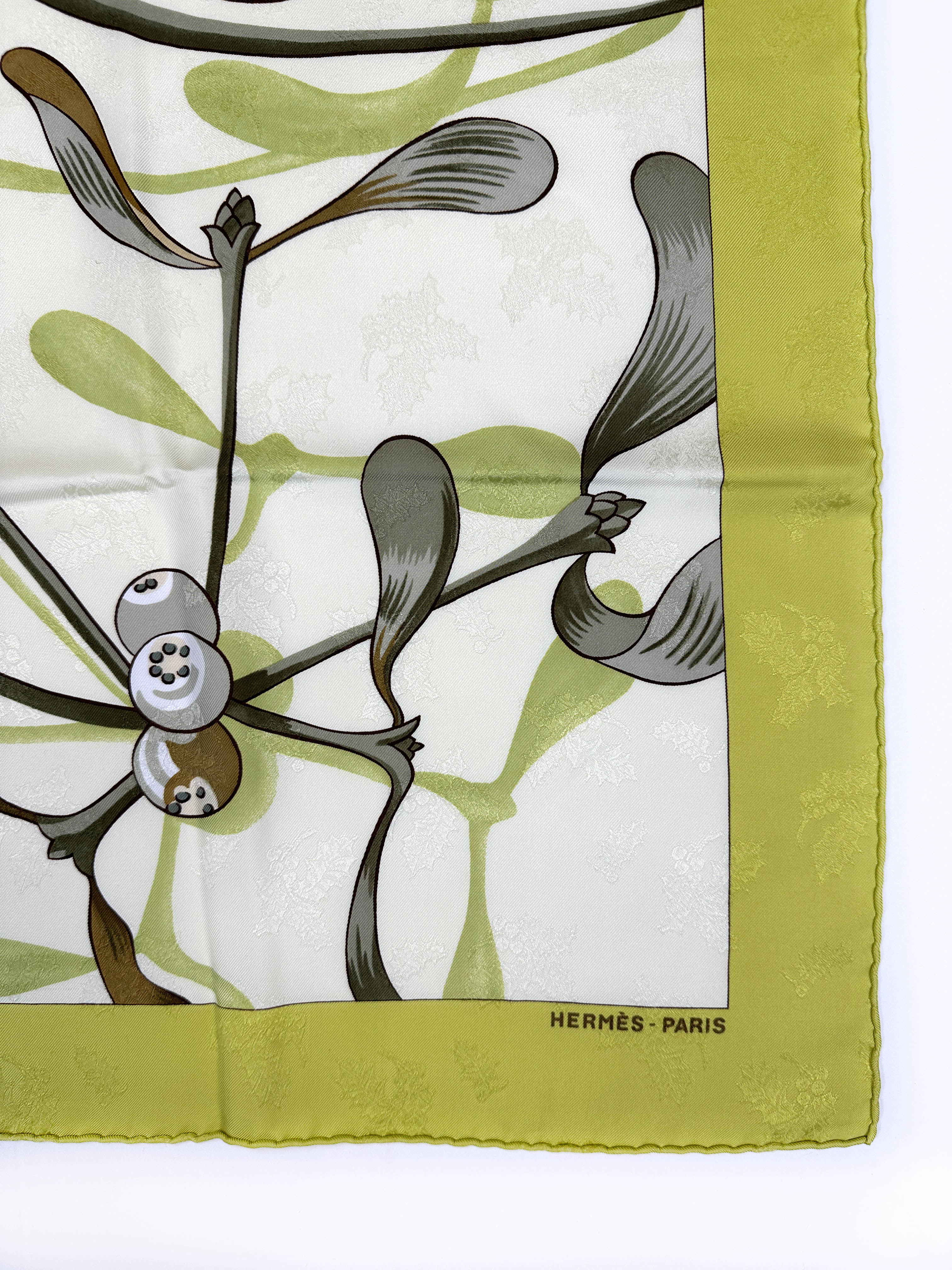 Hermès Neige d'Antan II (Detail) Jacquard 90