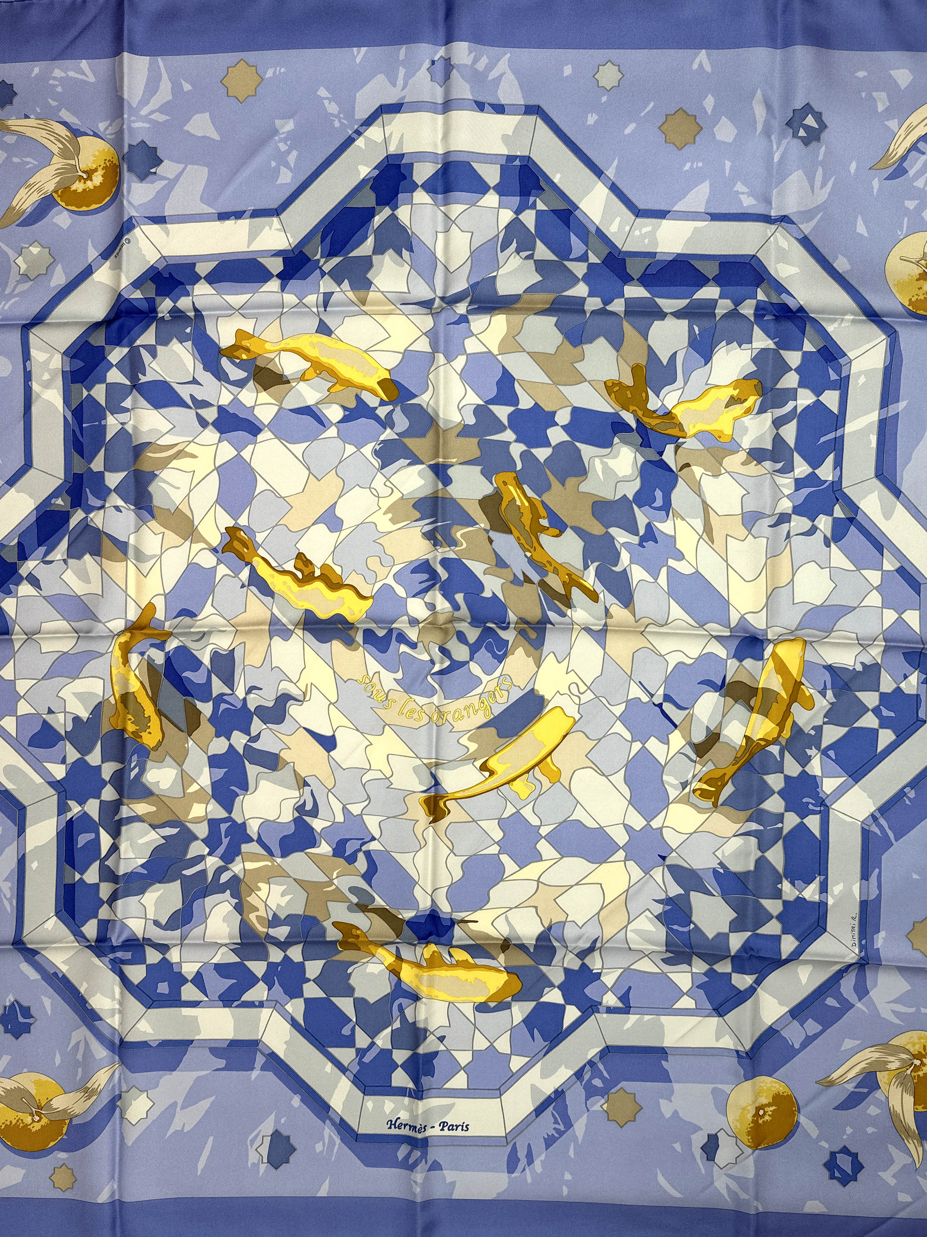 Hermès Sous Les Orangers 90