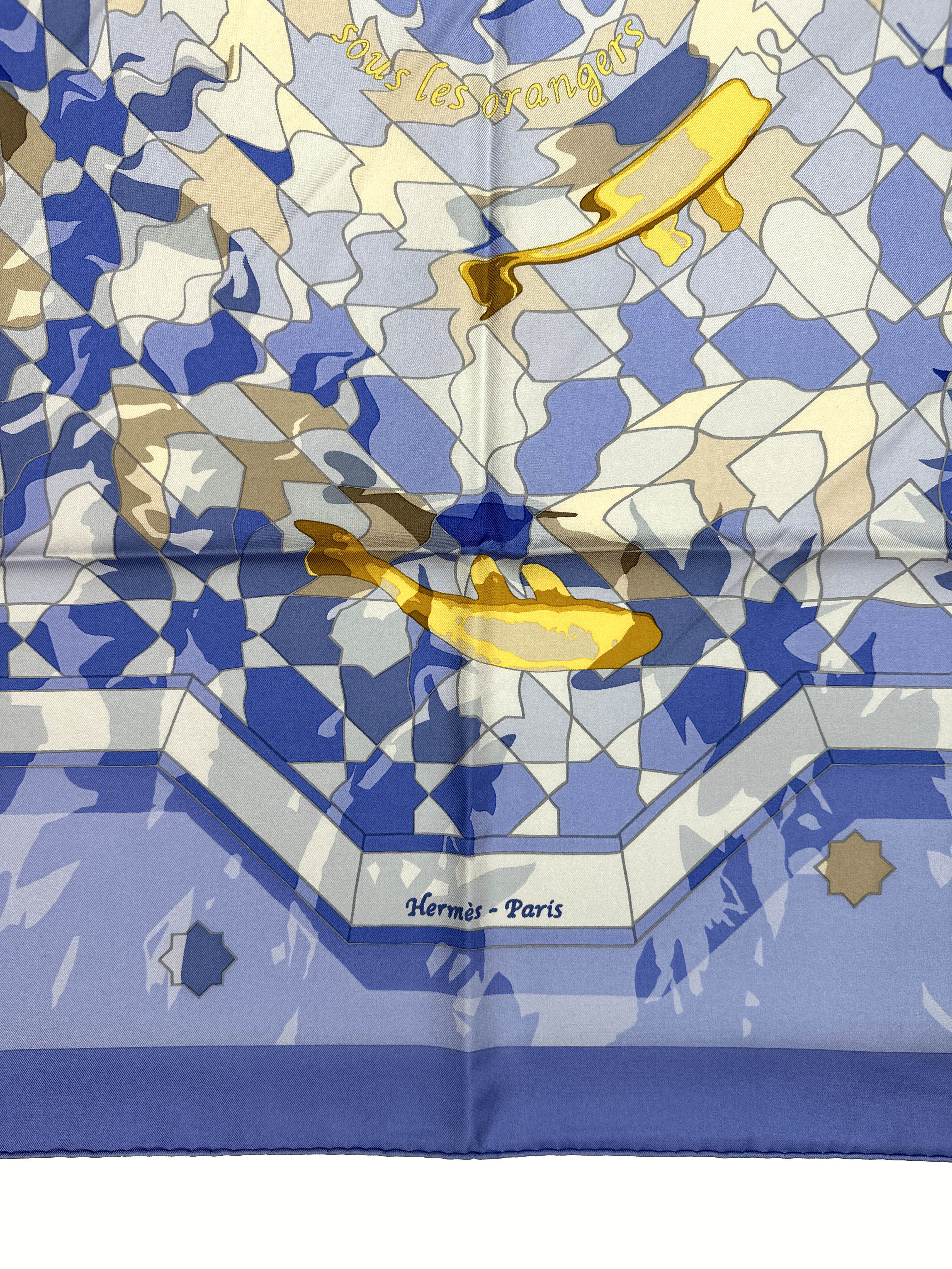 Hermès Sous Les Orangers 90