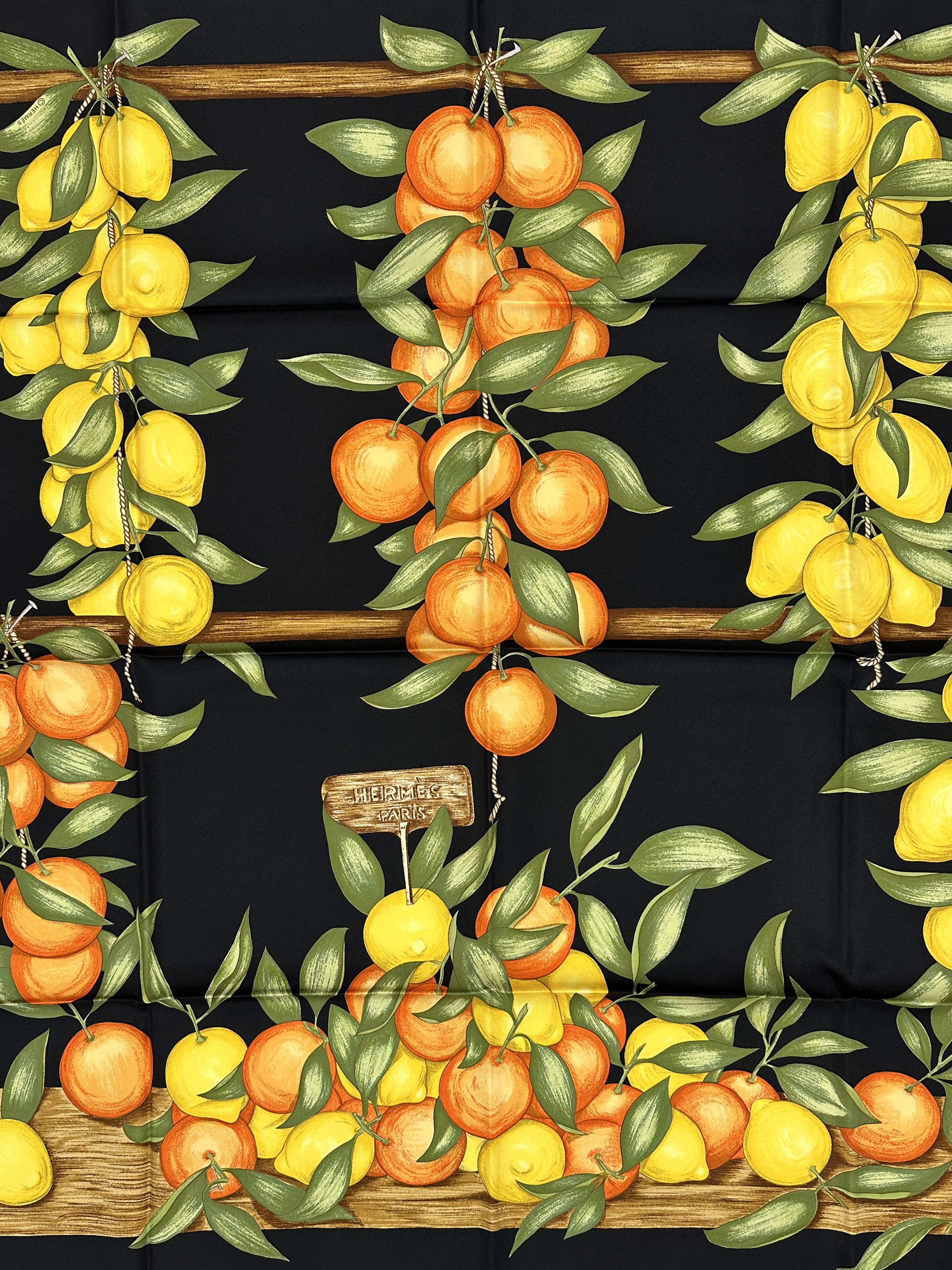 Hermès Oranges et Citrons 90
