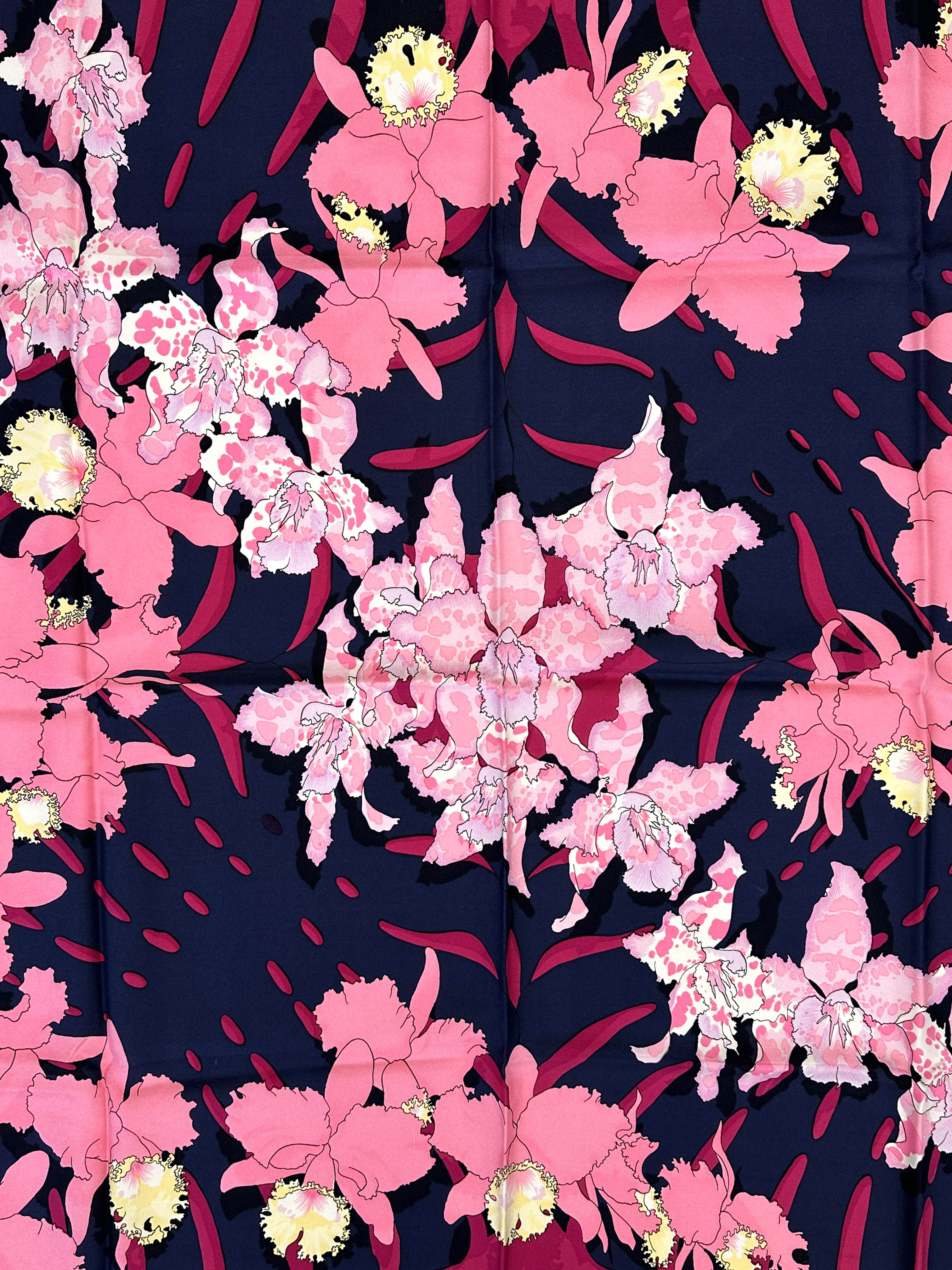 Hermès Les Orchidées 90